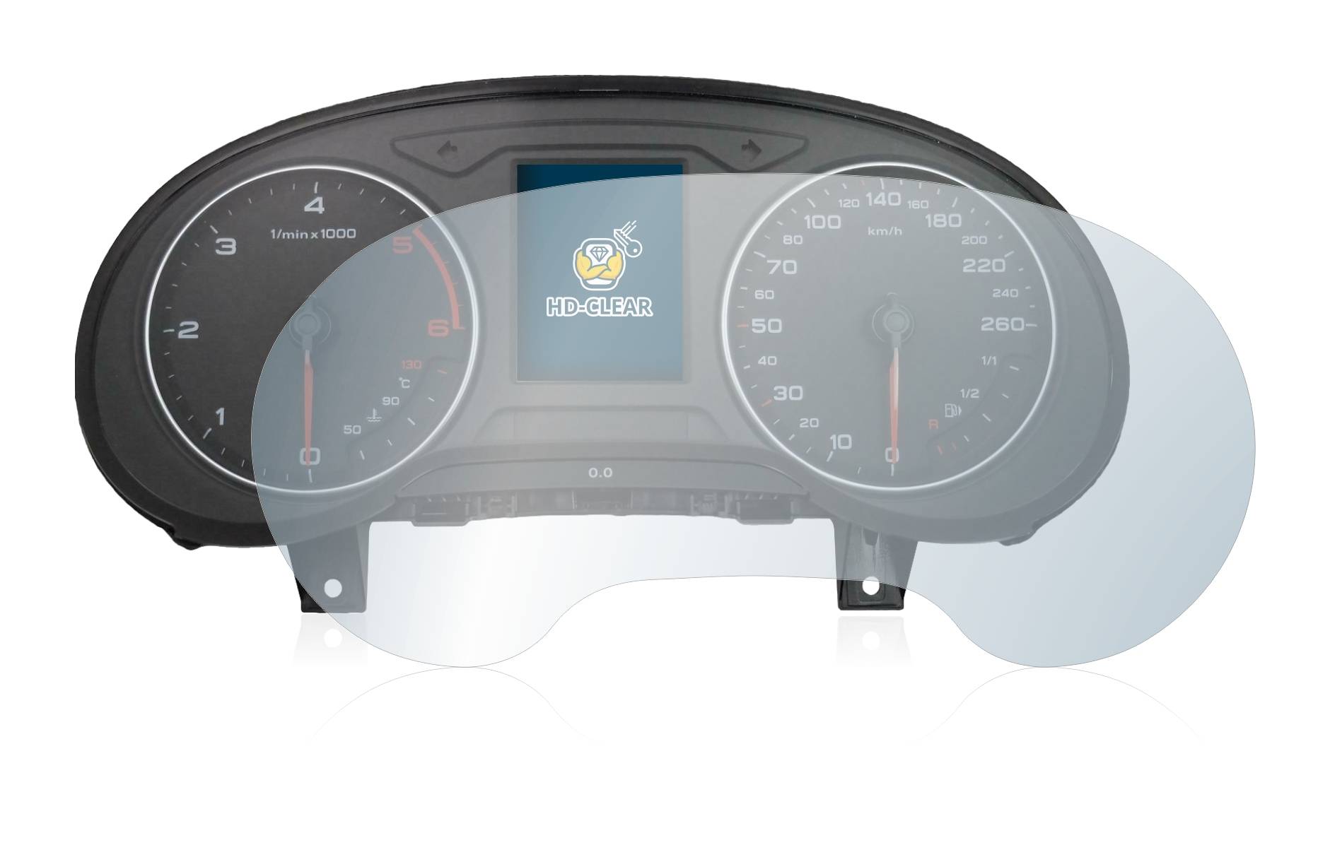 BROTECT HD-Clear Displayschutzfolie für Audi A3 8V 2017