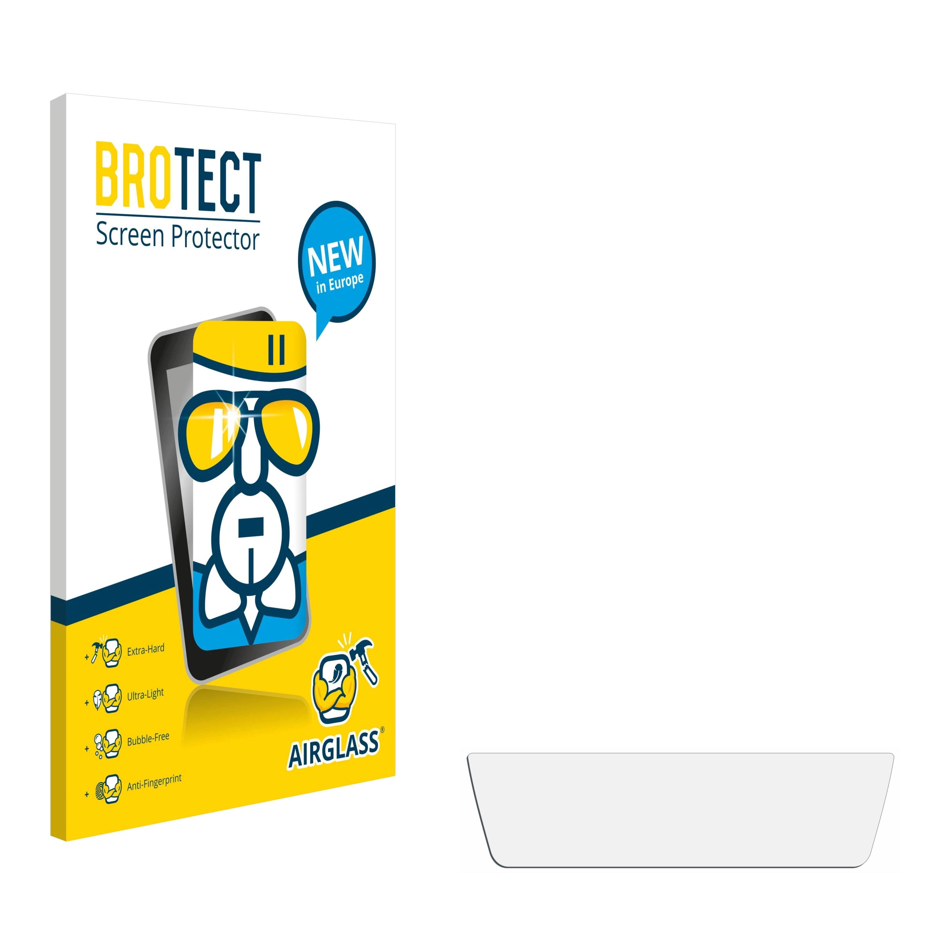 BROTECT AirGlass Flexible Schutz Glas Folie für DeLonghi Primadonna Elite ECAM650.85.MS Klar Transparent