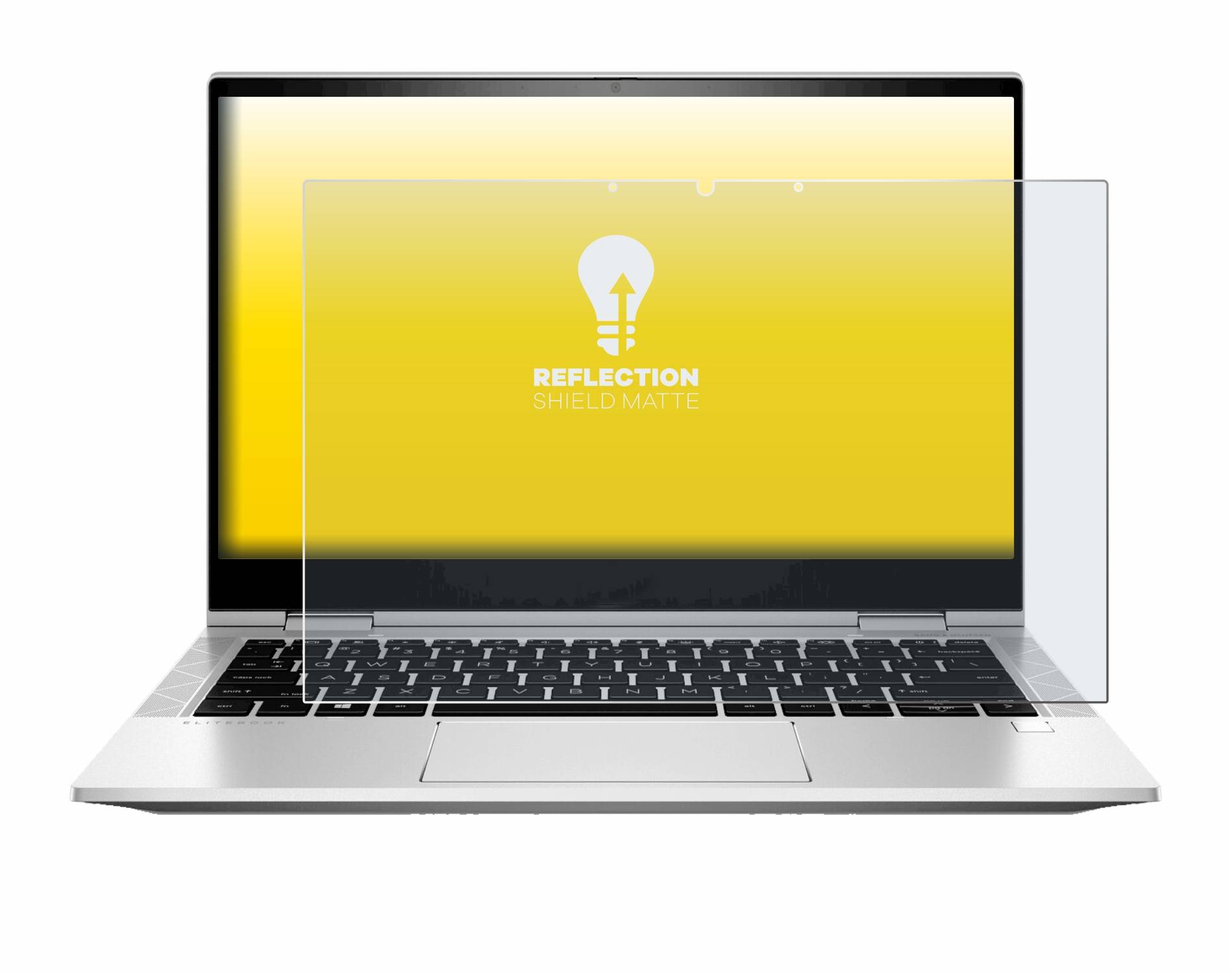 upscreen Reflection Shield Matte Premium Displayschutzfolie für HP EliteBook x360 830