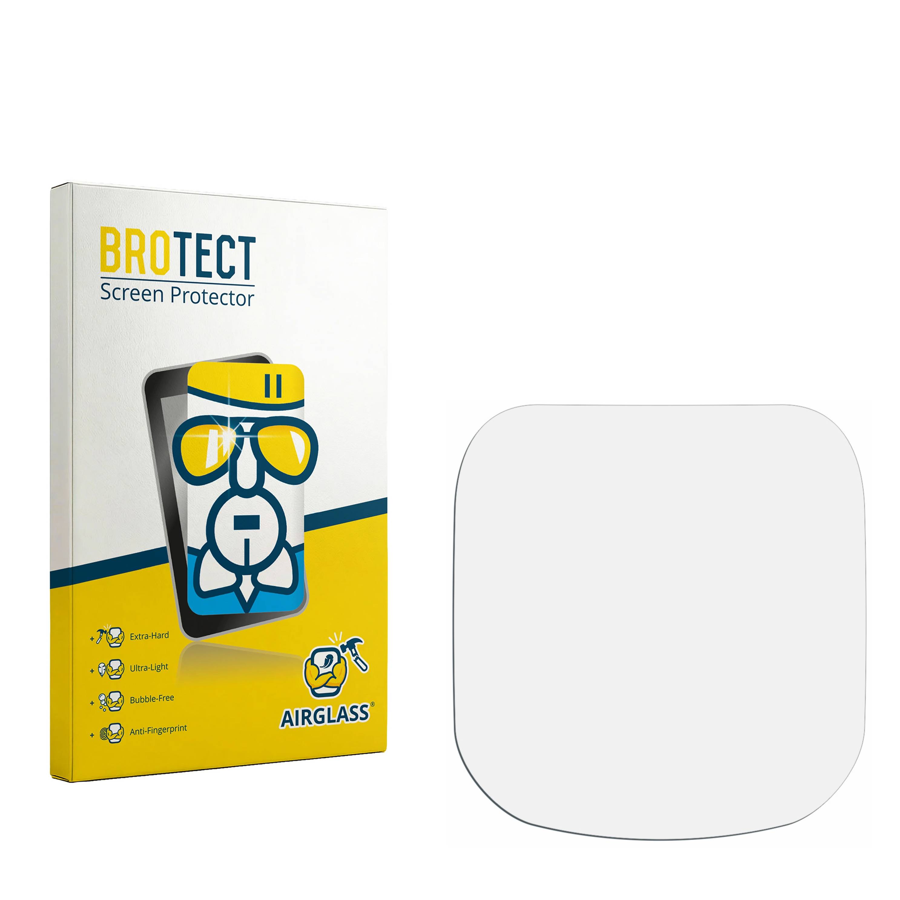 BROTECT AirGlass Flexible Schutz Glas Folie für Prograce 1.5" Kids Smartwatch Klar Transparent