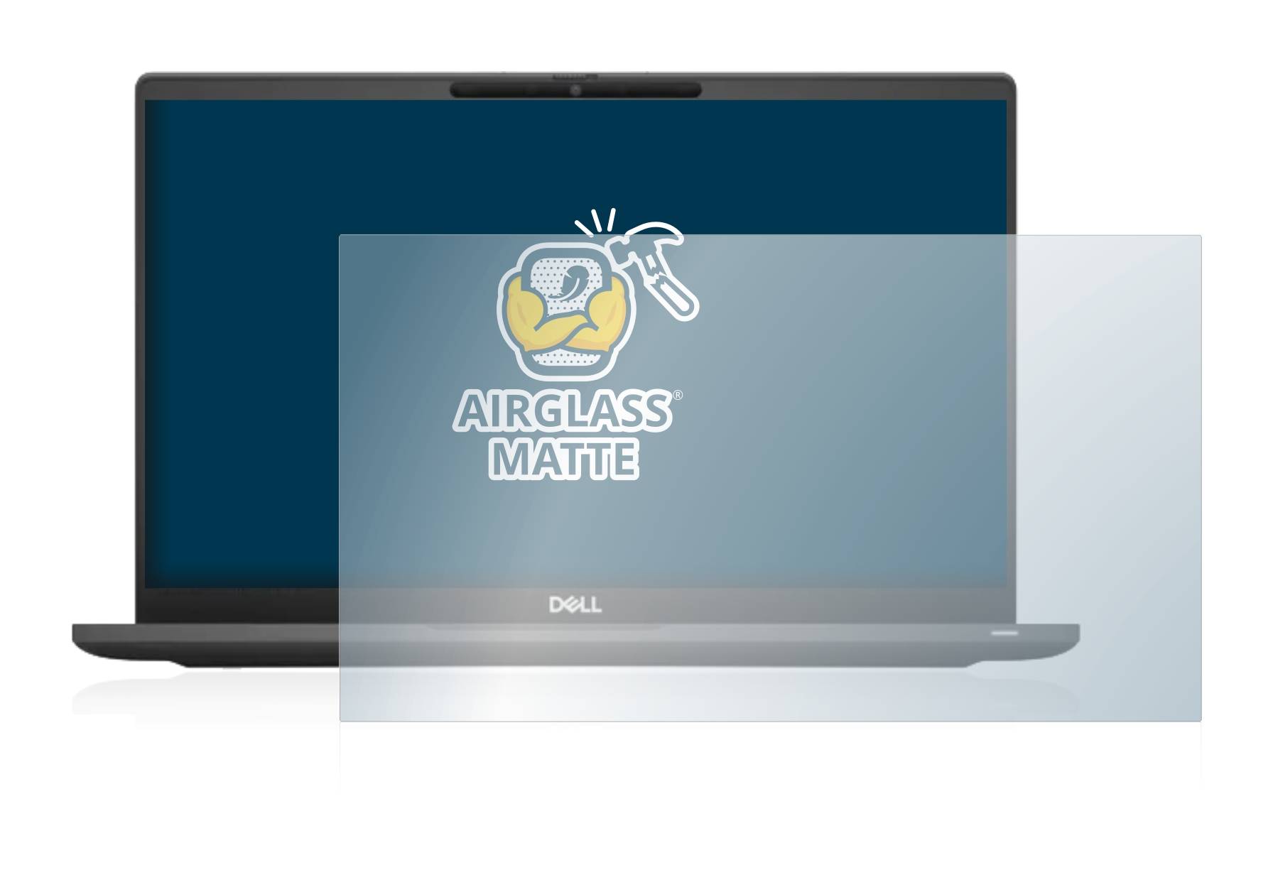 BROTECT AirGlass Matte Schutzglas Folie für Dell Latitude 7320