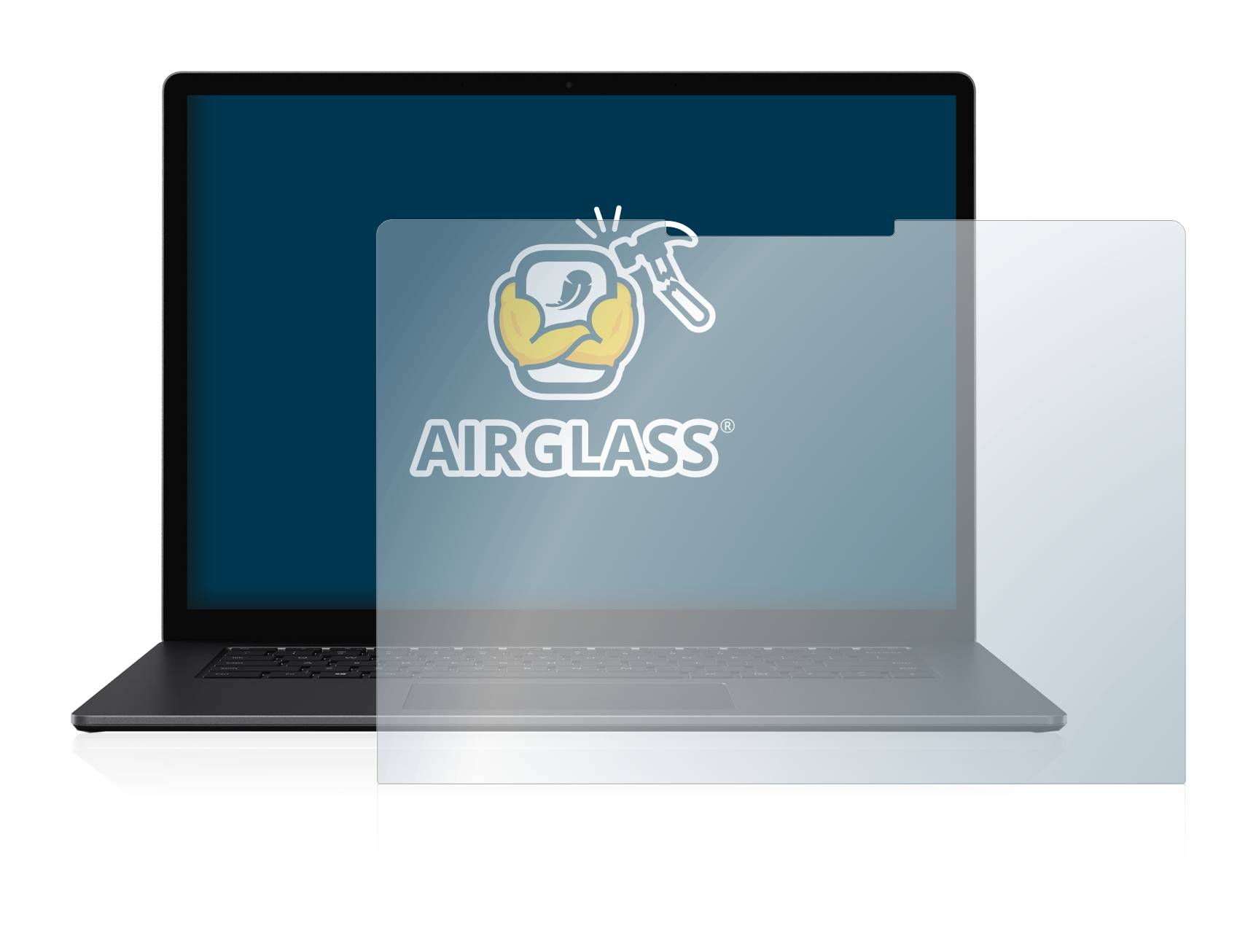 BROTECT AirGlass Schutzglas Folie für Microsoft Surface Laptop 4