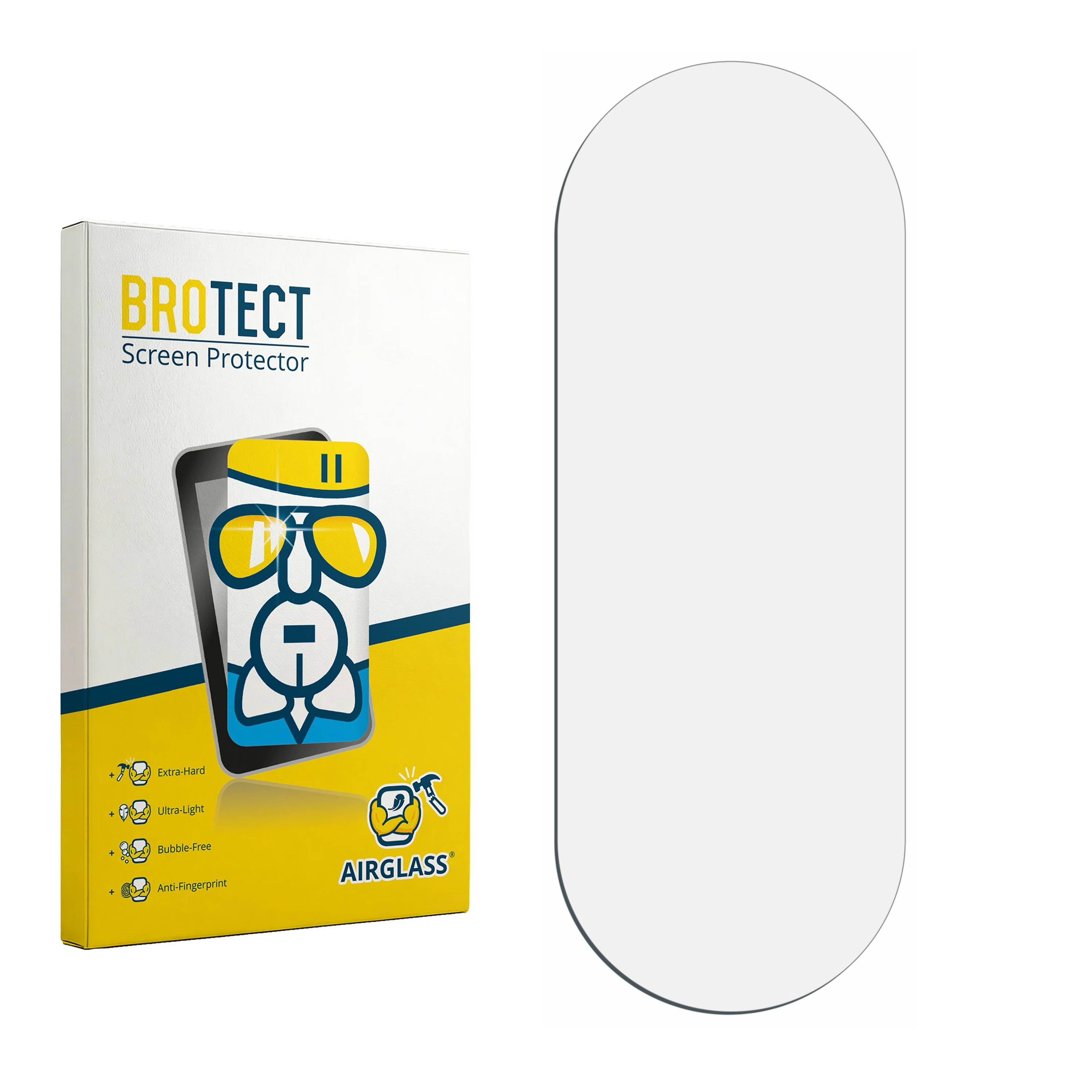BROTECT AirGlass Flexible Schutz Glas Folie für Doogee S58 Pro (NUR Kameraschutz) Klar Transparent