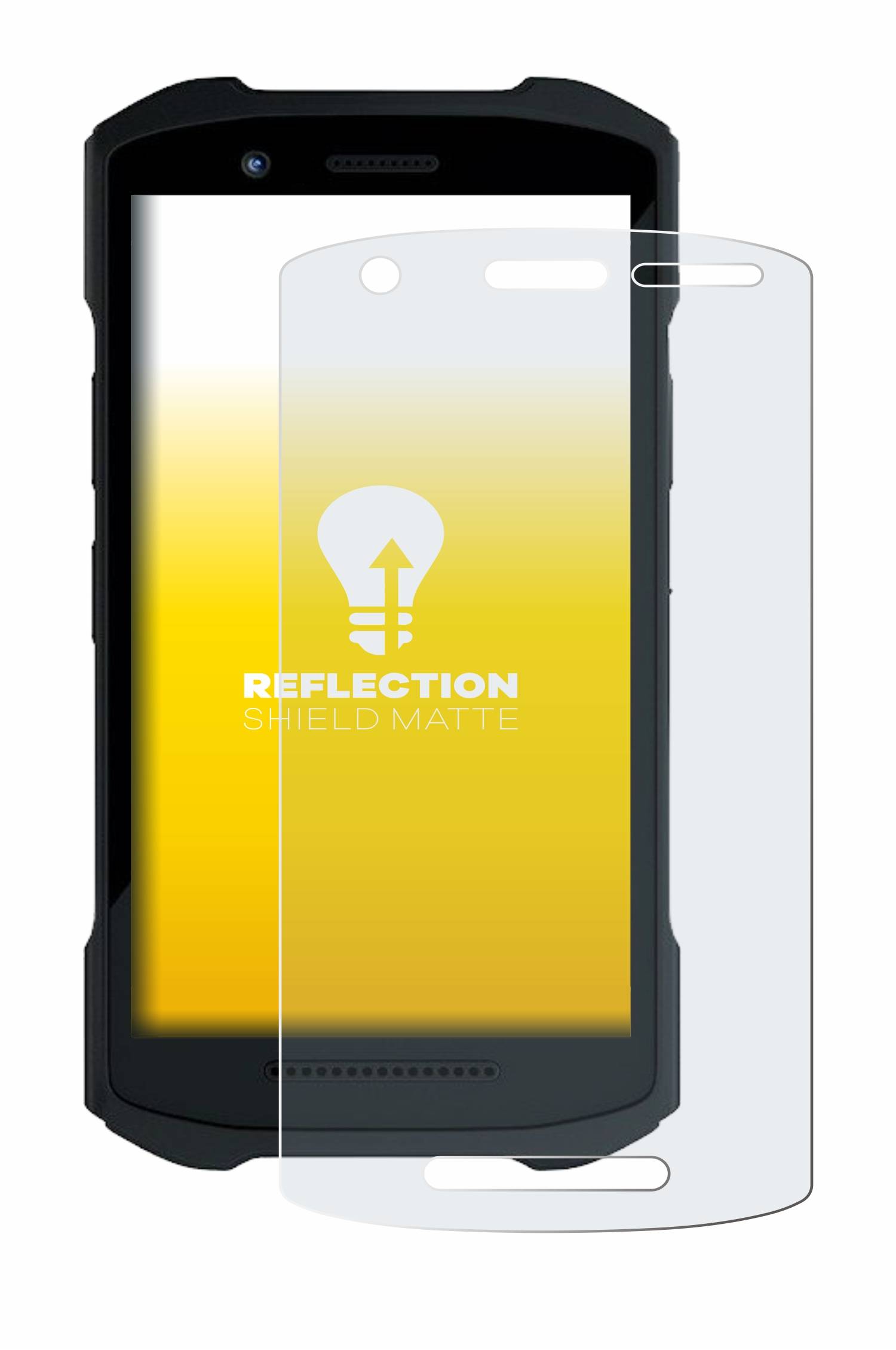 upscreen Reflection Shield Matte Premium Displayschutzfolie für Zebra