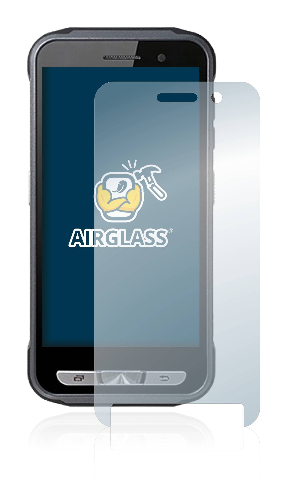 BROTECT AirGlass Schutzglas Folie für Point Mobile