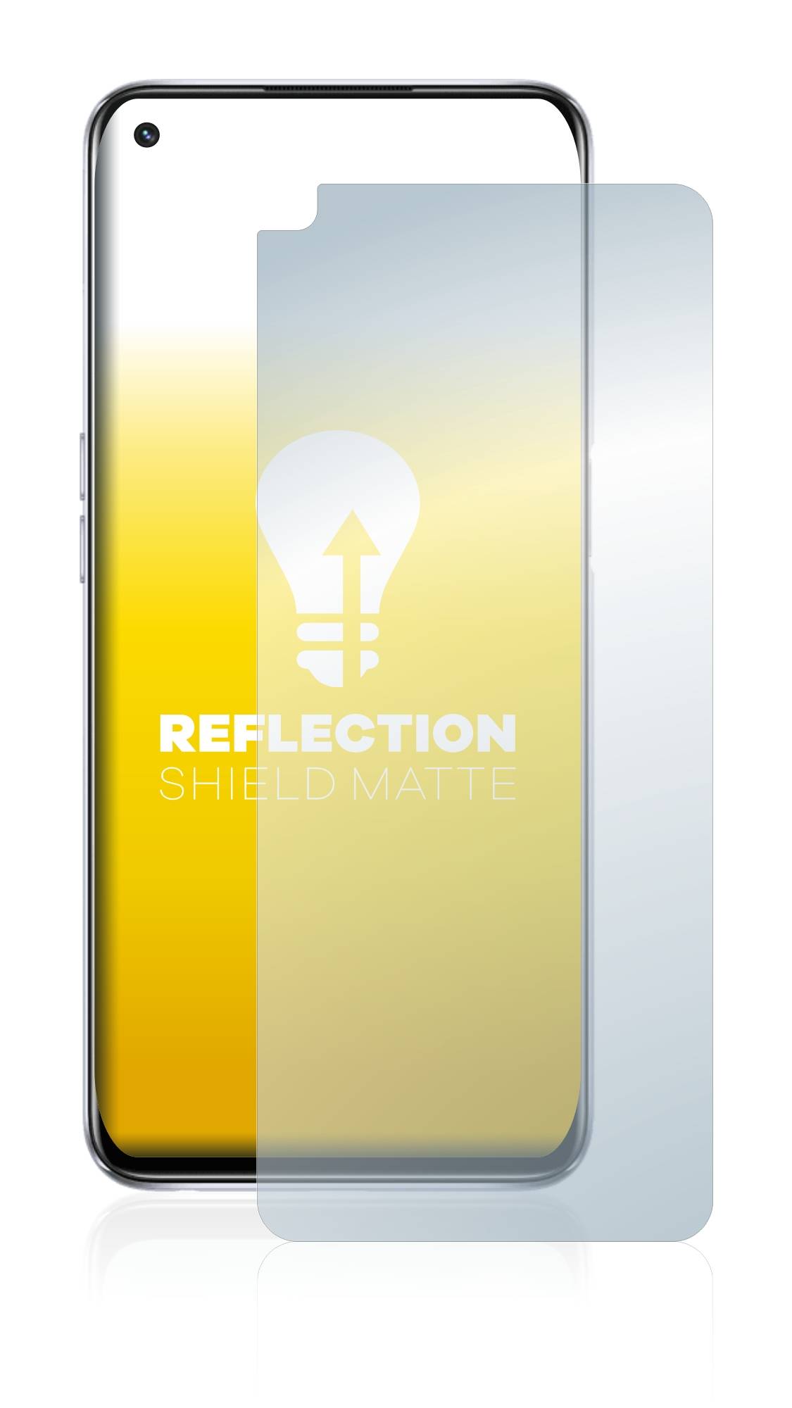 upscreen Schutzfolie für Oppo A54 5G Folie Matt Entspiegelt Anti-Reflex