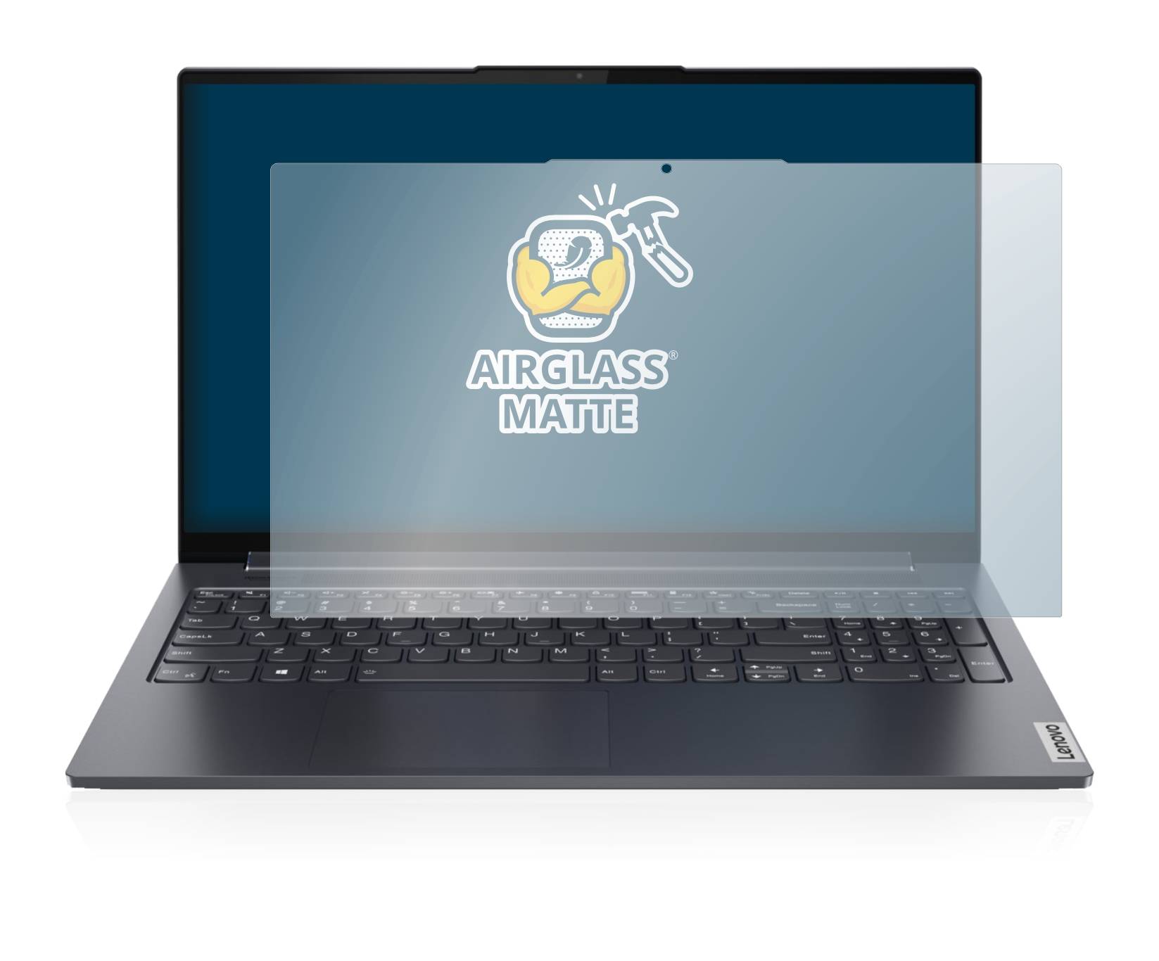 BROTECT AirGlass Matte Schutzglas Folie für Lenovo Yoga 7