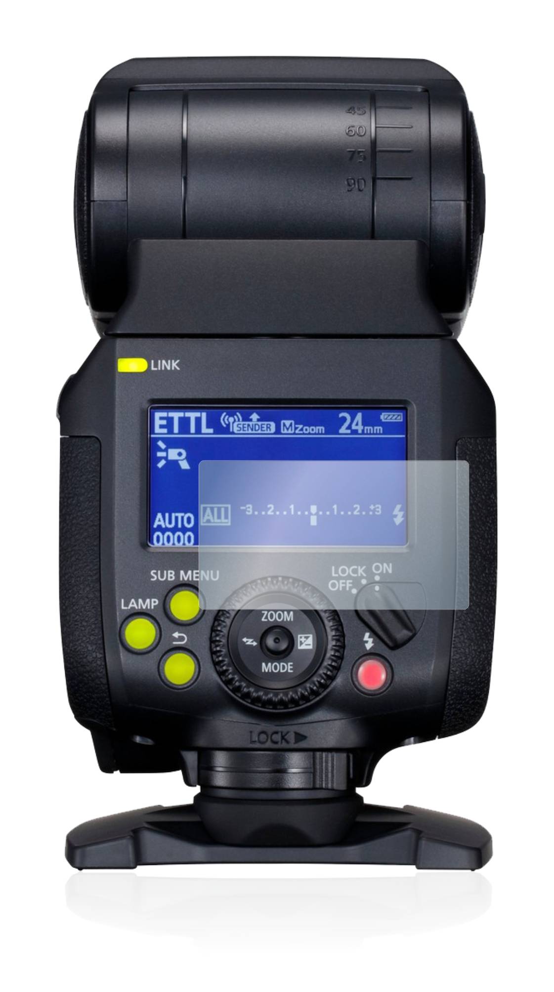 upscreen Schutzfolie für Canon Speedlite EL-1 Kratzschutz Anti-Fingerprint Klar