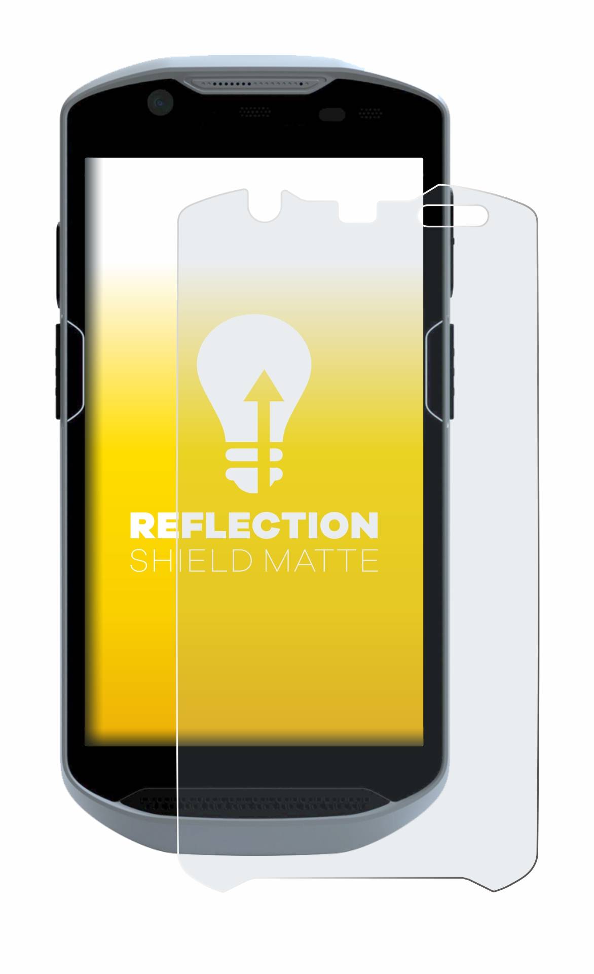 upscreen Reflection Shield Matte Premium Displayschutzfolie für Zebra