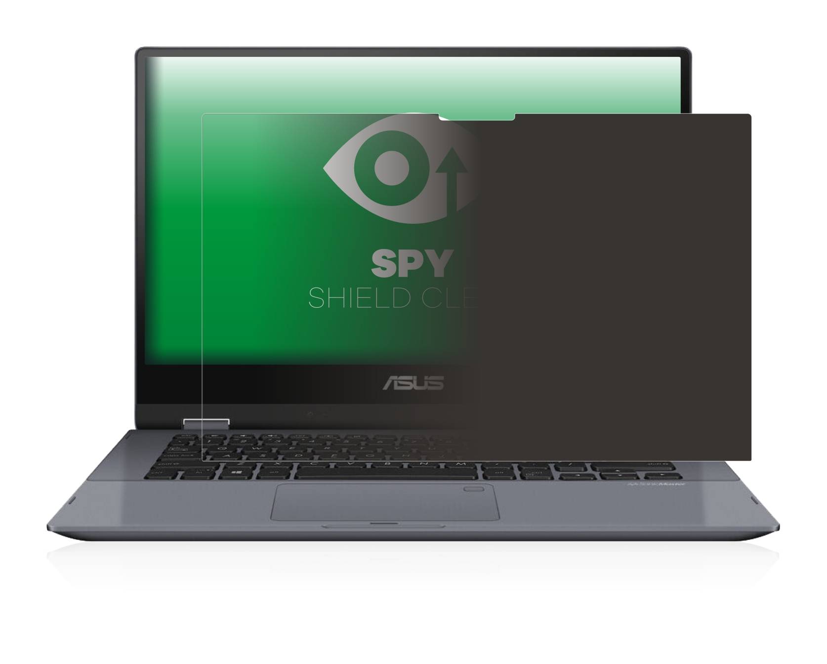 upscreen Spy Shield Clear Premium Blickschutzfolie für Dell XPS 9500