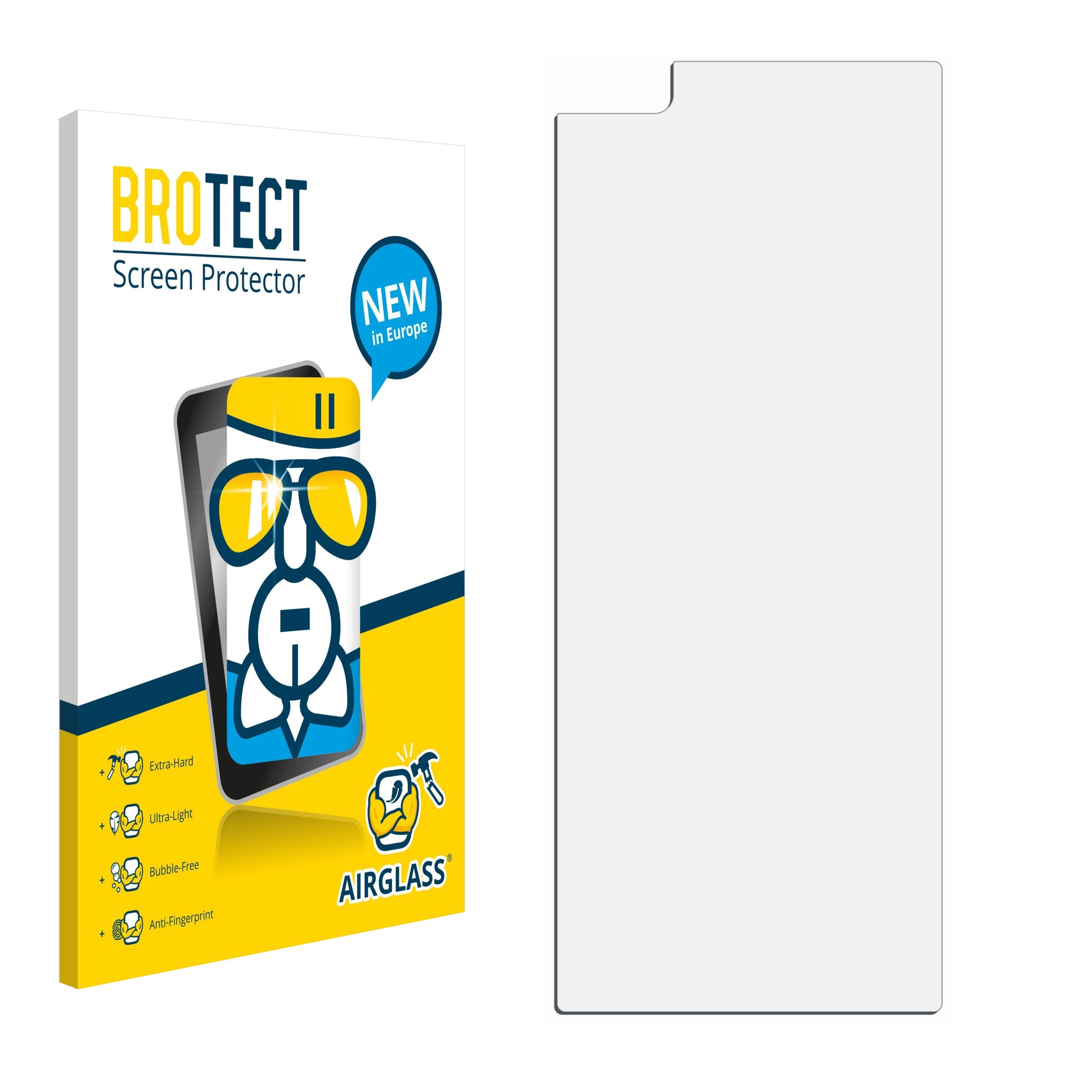 BROTECT AirGlass Flexible Schutz Glas Folie für Huawei Mate 40 Pro Klar Transparent