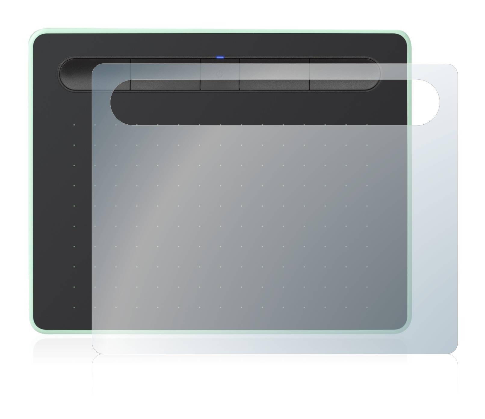 upscreen Reflection Shield Matte Premium Displayschutzfolie für Wacom Intuos S