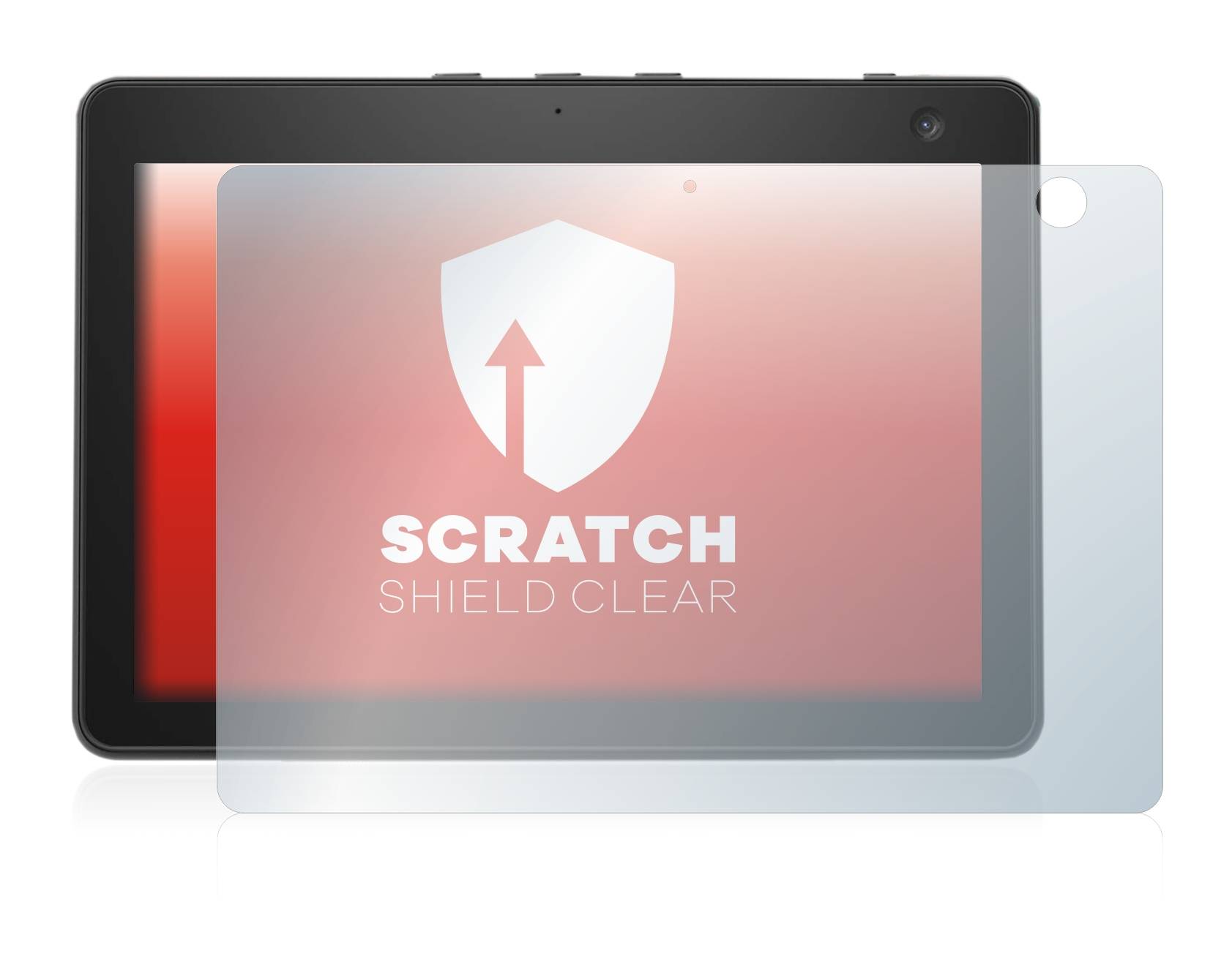 upscreen Schutzfolie für Amazon Echo Show 10 (3. Gen.) Kratzschutz Anti-Fingerprint Klar