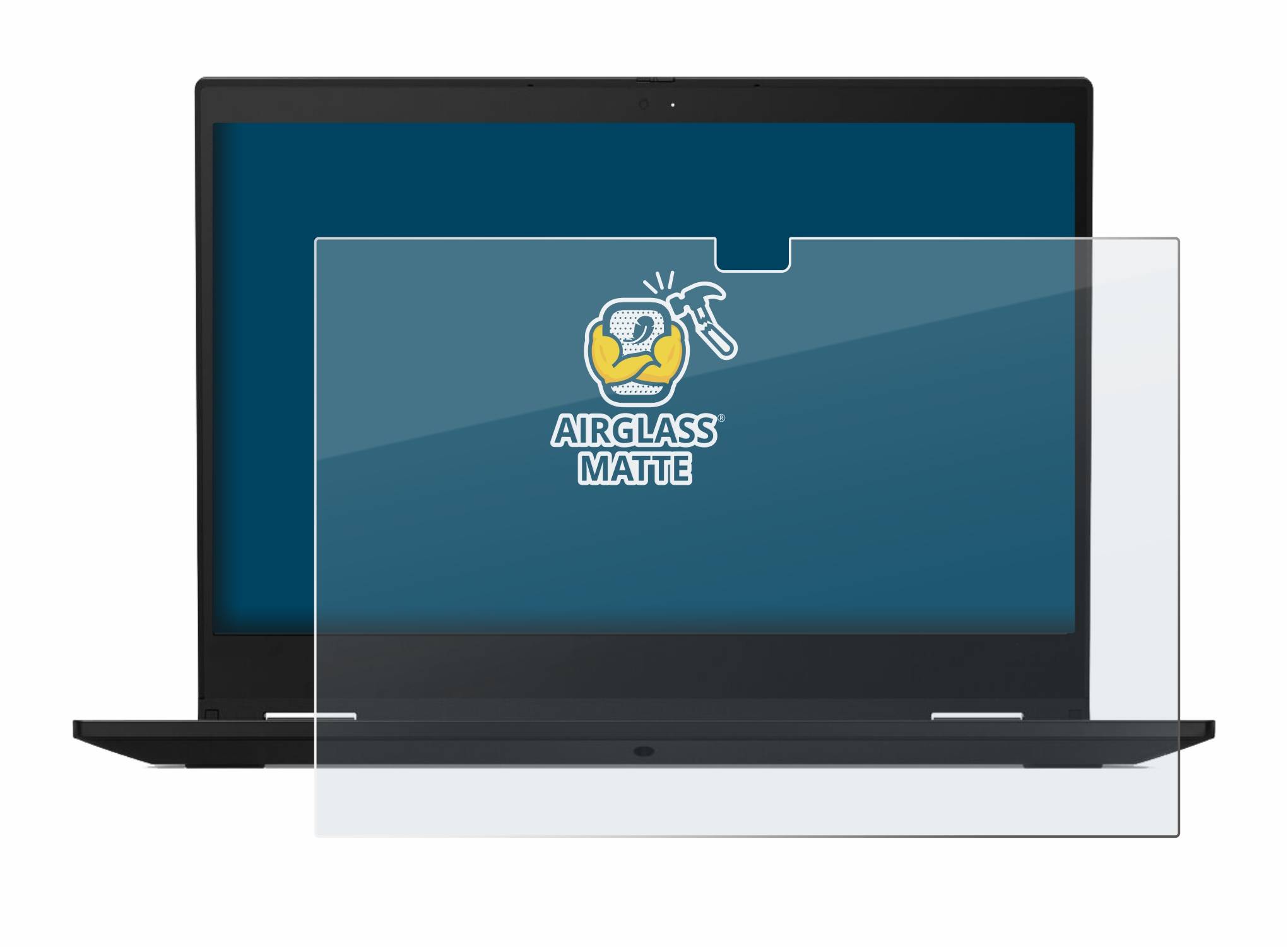 BROTECT AirGlass Matte Schutzglas Folie für Lenovo ThinkPad X13 Yoga Gen