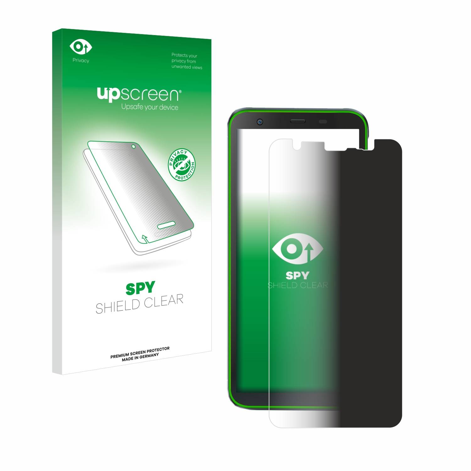 upscreen Blickschutzfolie für Blackview BV6300 Pro Anti-Spy Privacy Blaulichtschutz Sichtschutzfolie