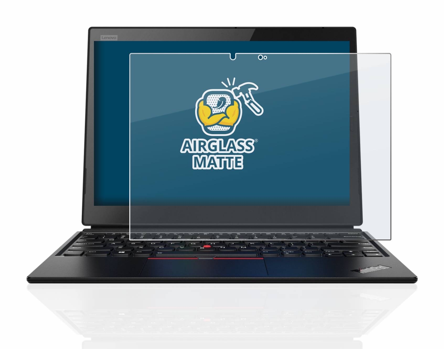 BROTECT AirGlass Matte Schutzglas Folie für Lenovo ThinkPad X1 Yoga (1.