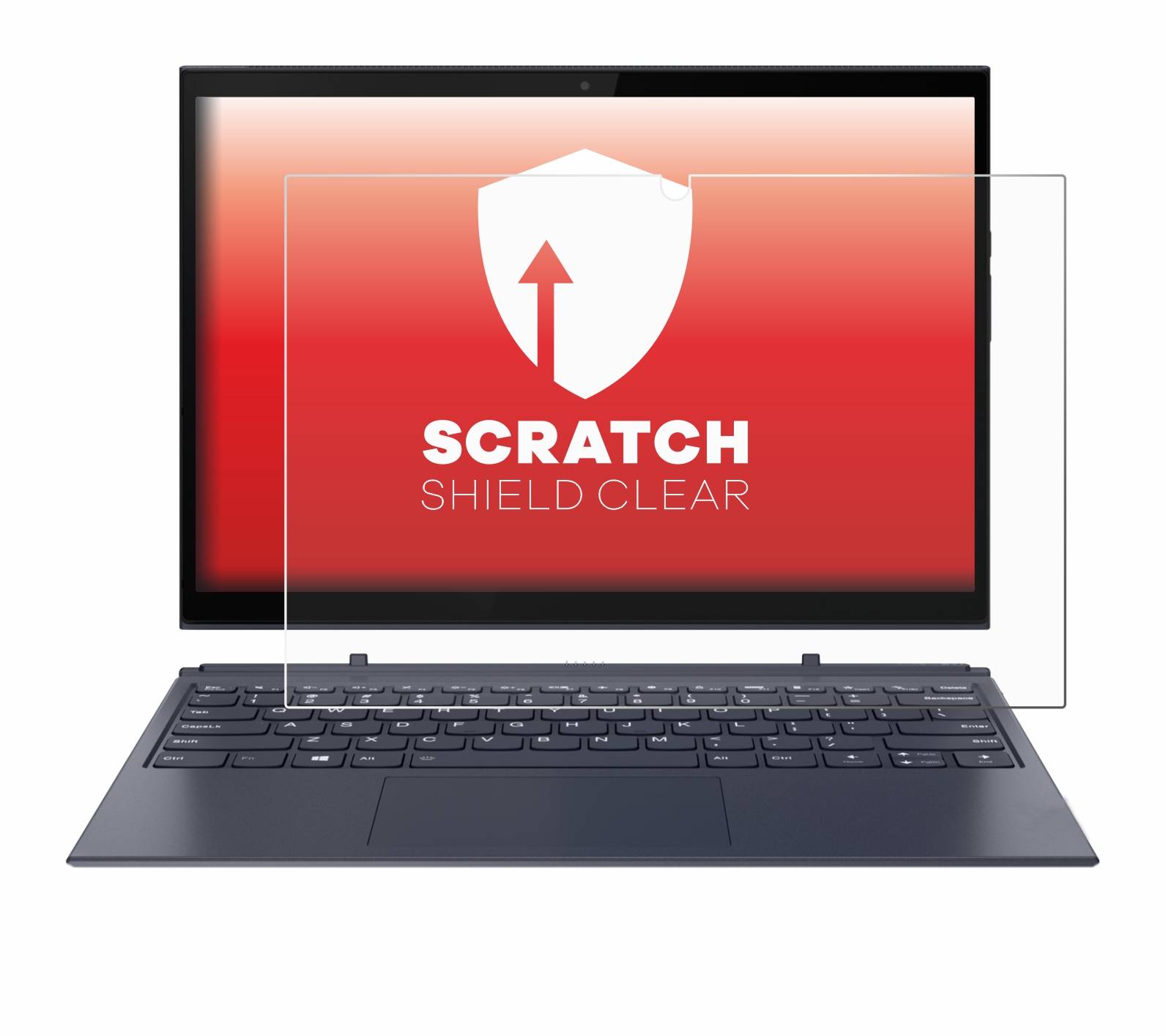 upscreen Scratch Shield Clear Premium Displayschutzfolie für Lenovo Yoga Duet