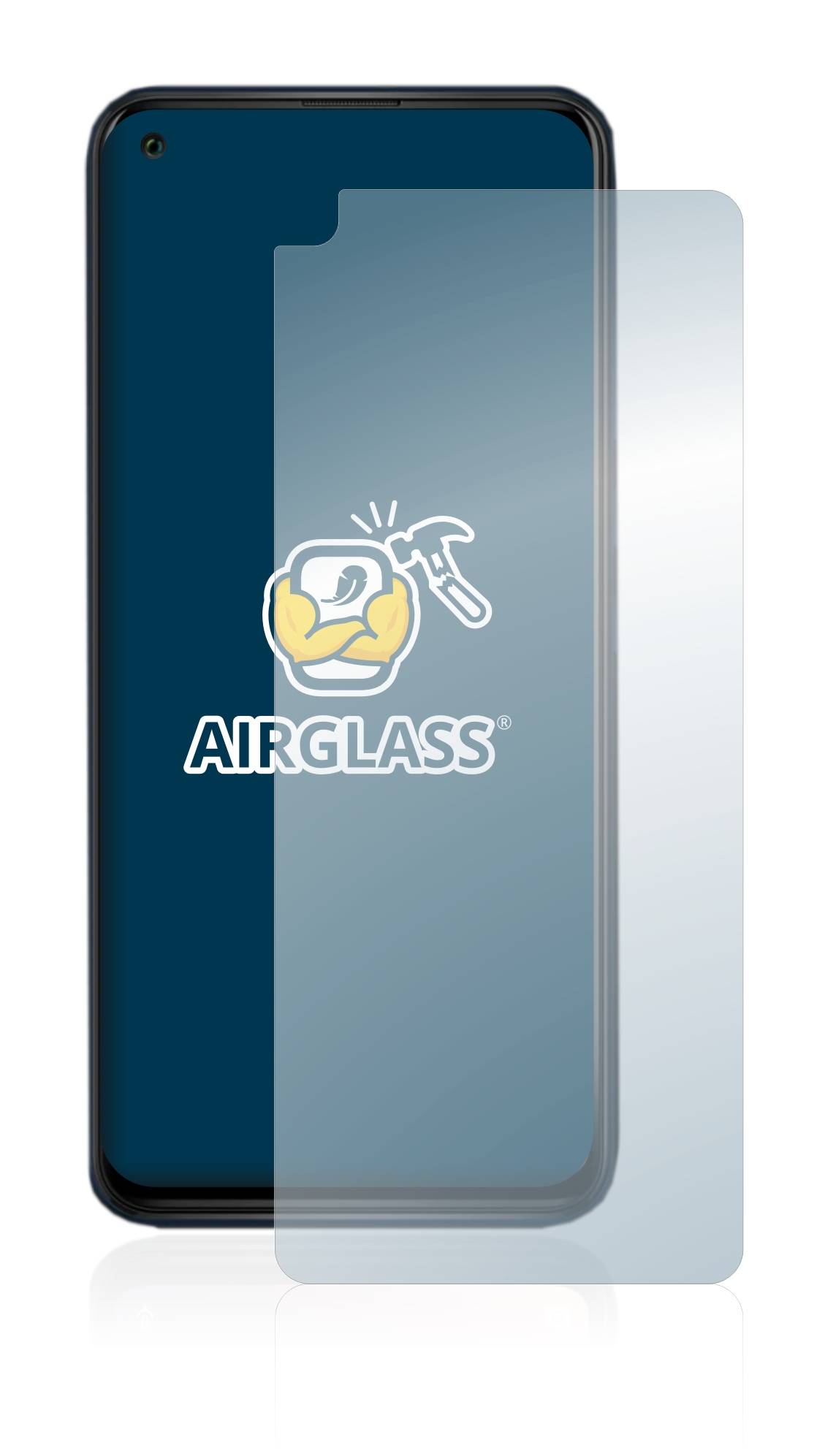 BROTECT AirGlass Flexible Schutz Glas Folie für Wiko View 5 Klar Transparent