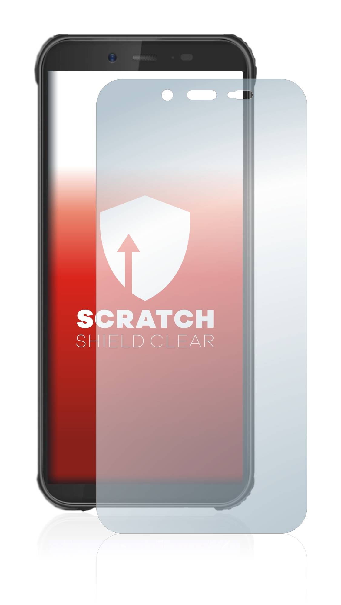 upscreen Schutzfolie für Blackview BV5500 Plus Kratzschutz Anti-Fingerprint Klar