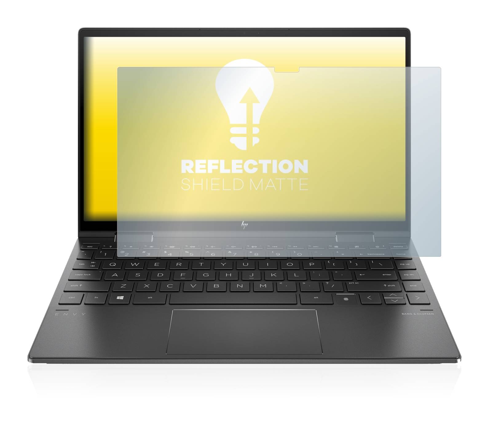 upscreen Reflection Shield Matte Premium Displayschutzfolie für HP Envy x360 (13-X) (306.5