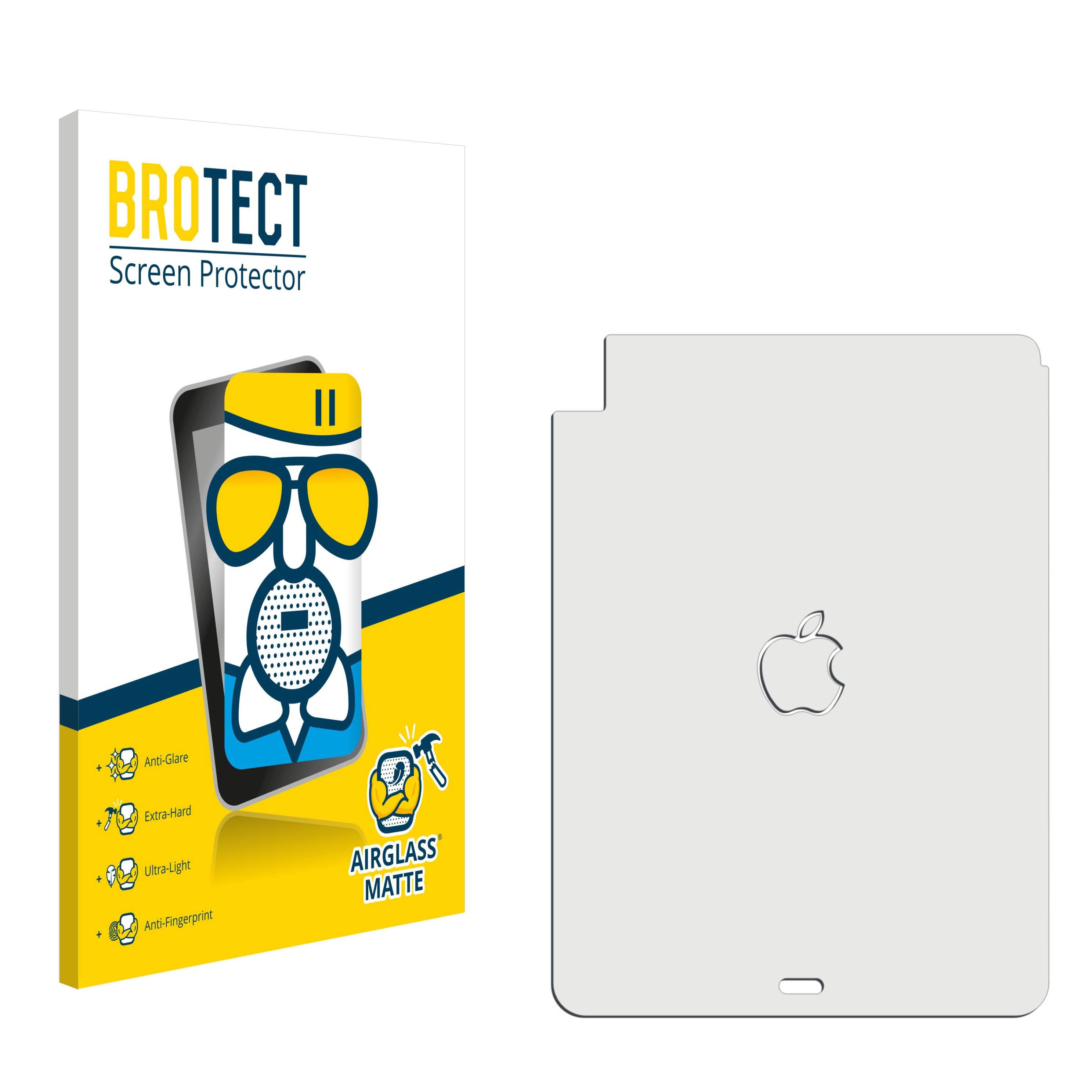 BROTECT AirGlass Matte Schutzglas Folie für Apple iPad Air 4 WiFi Cellular 2020 (Rückseite,