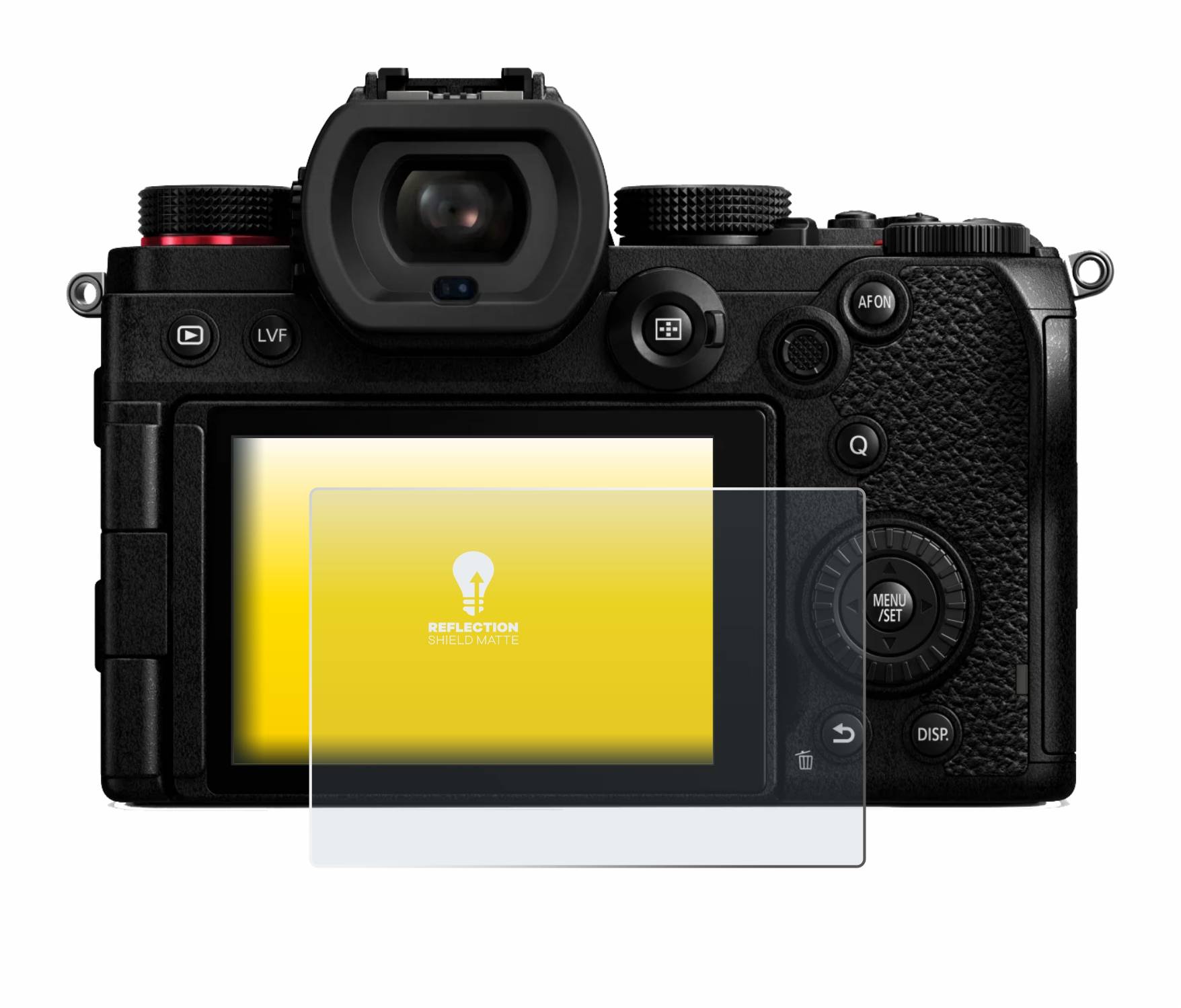 upscreen Reflection Shield Matte Premium Displayschutzfolie für Panasonic Lumix