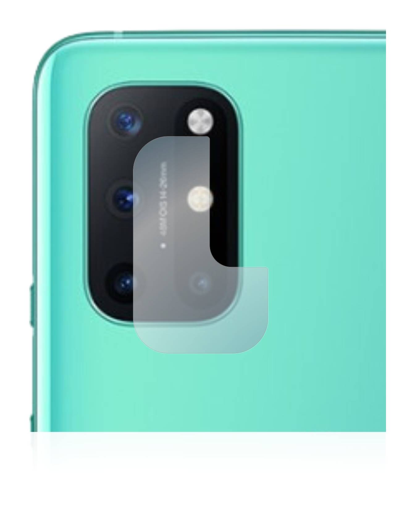 BROTECT AirGlass Flexible Schutz Glas Folie für OnePlus 8T (NUR Kameraschutz) Klar Transparent