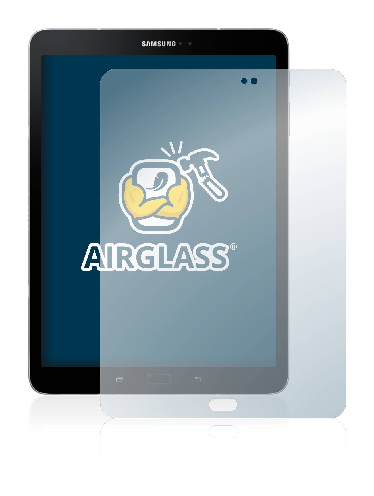 BROTECT AirGlass Schutzglas Folie für Samsung Galaxy Tab
