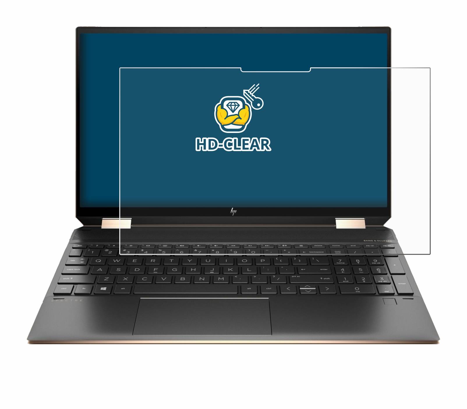 BROTECT HD-Clear Displayschutzfolie für HP Spectre x360