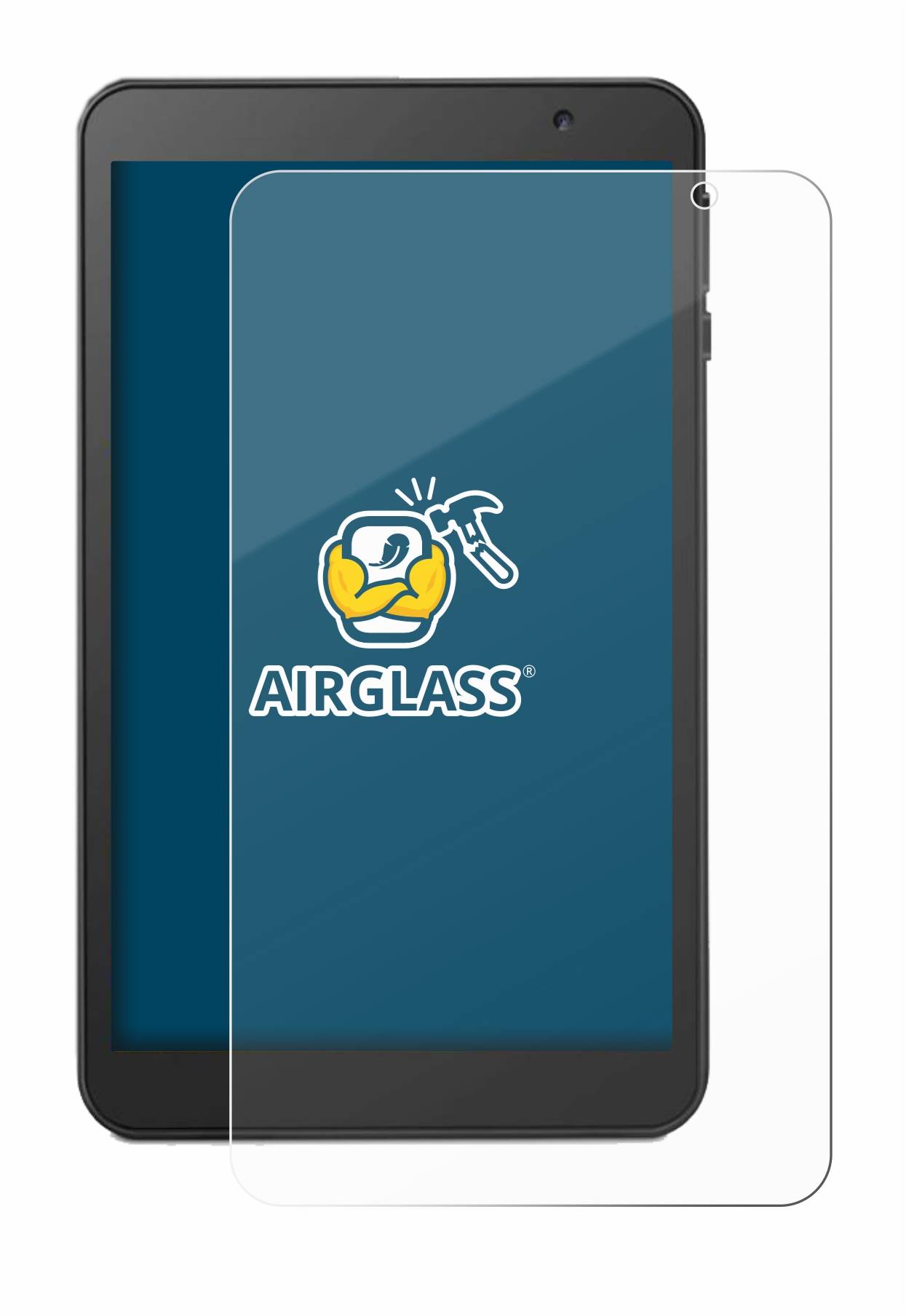 BROTECT AirGlass Schutzglas Folie für Vankyo MatrixPad