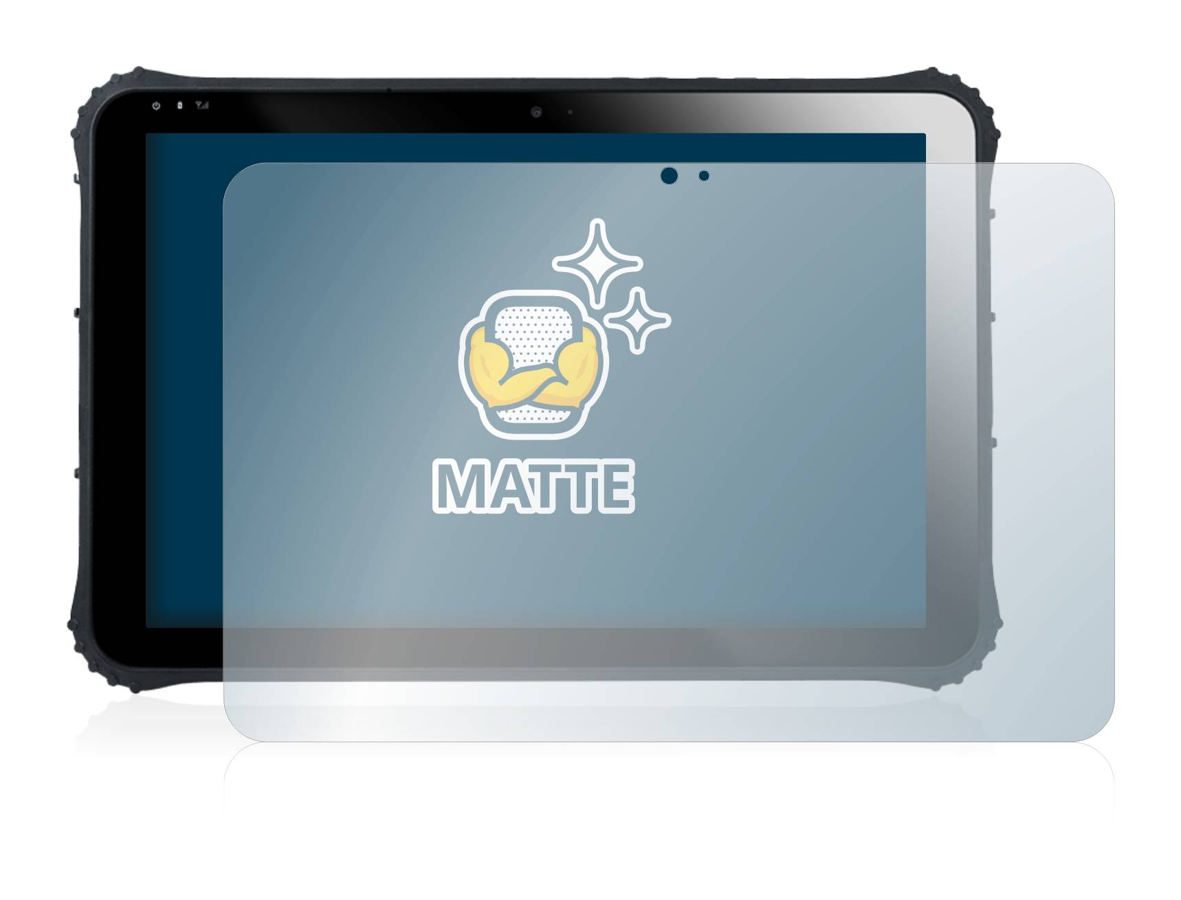 BROTECT Matte Displayschutzfolie für Pokini Tab FS12 - Entspiegelt,