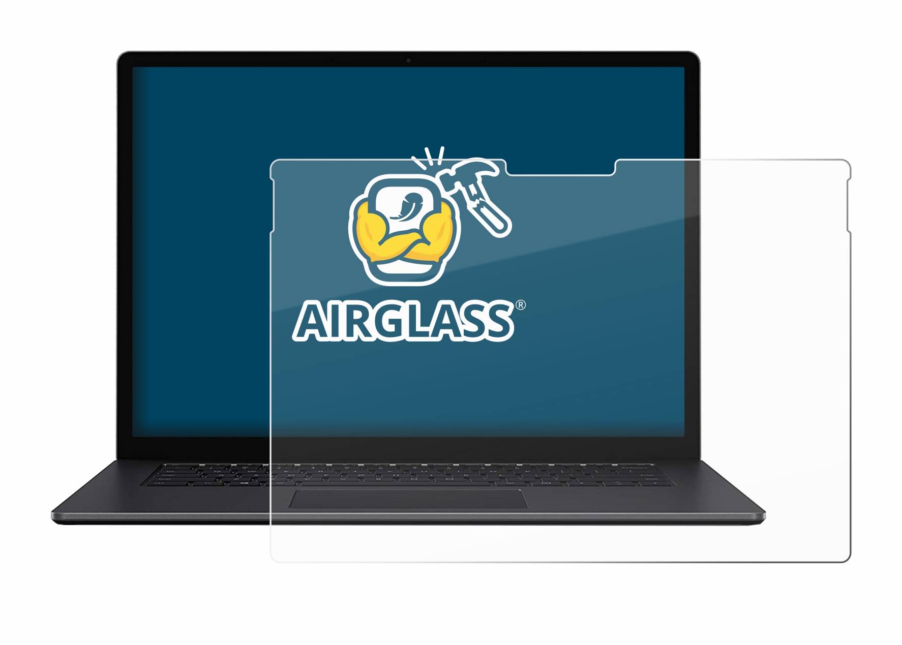 BROTECT AirGlass Schutzglas Folie für Microsoft Surface Book 3