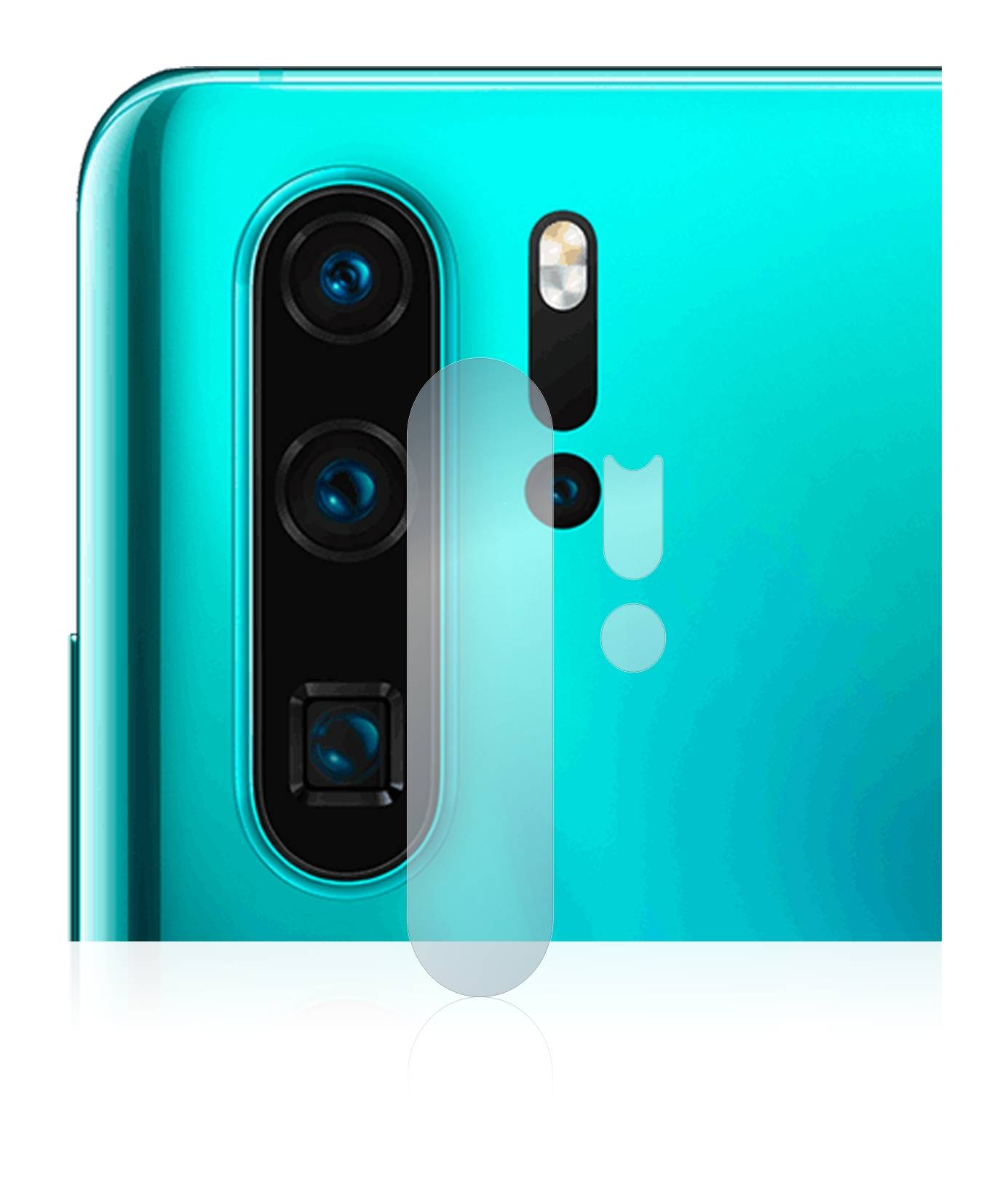 upscreen Schutzfolie für Huawei P30 Pro New Edition (NUR Kameraschutz) Kratzschutz Anti-Fingerprint Klar