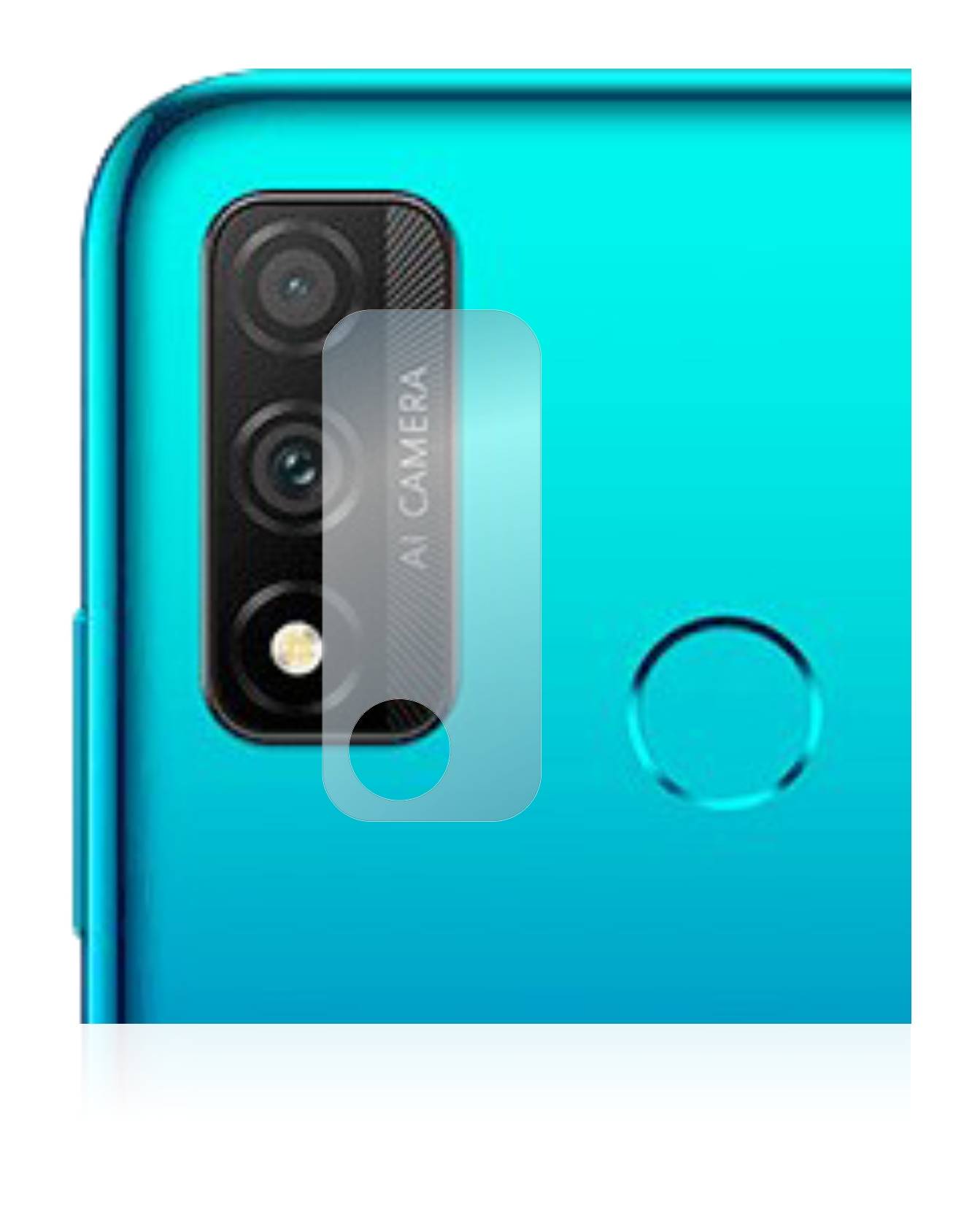 BROTECT AirGlass Flexible Schutz Glas Folie für Huawei P smart 2020 (NUR Kameraschutz) Klar Transparent