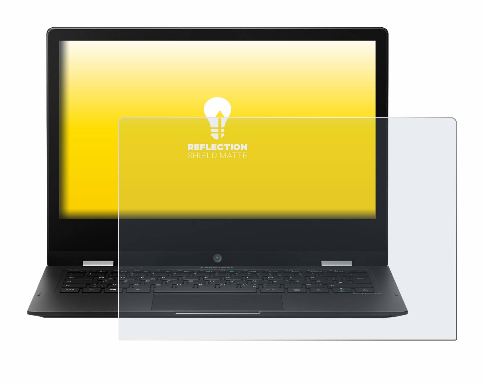 upscreen Reflection Shield Matte Premium Displayschutzfolie für Medion Akoya