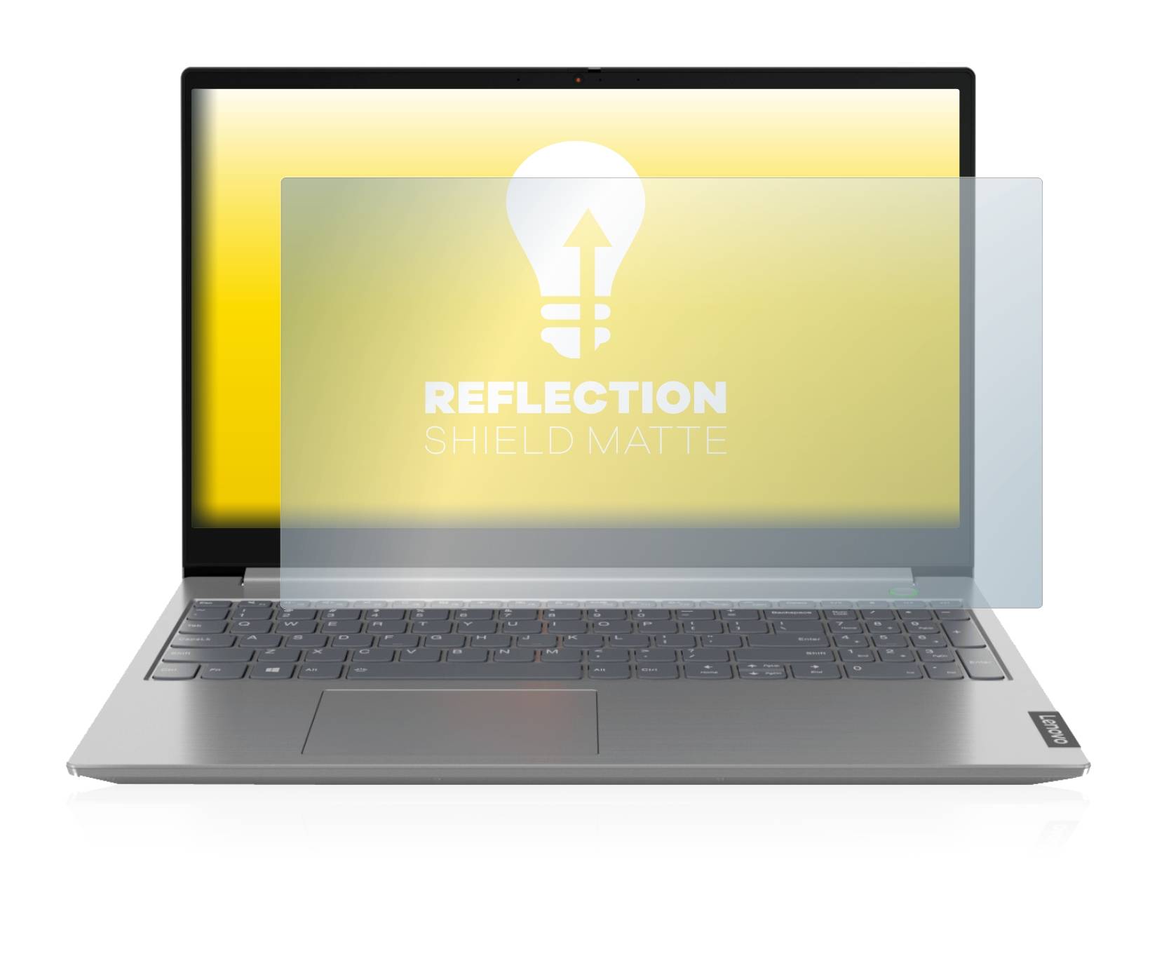 upscreen Reflection Shield Matte Premium Displayschutzfolie für Lenovo ThinkBook