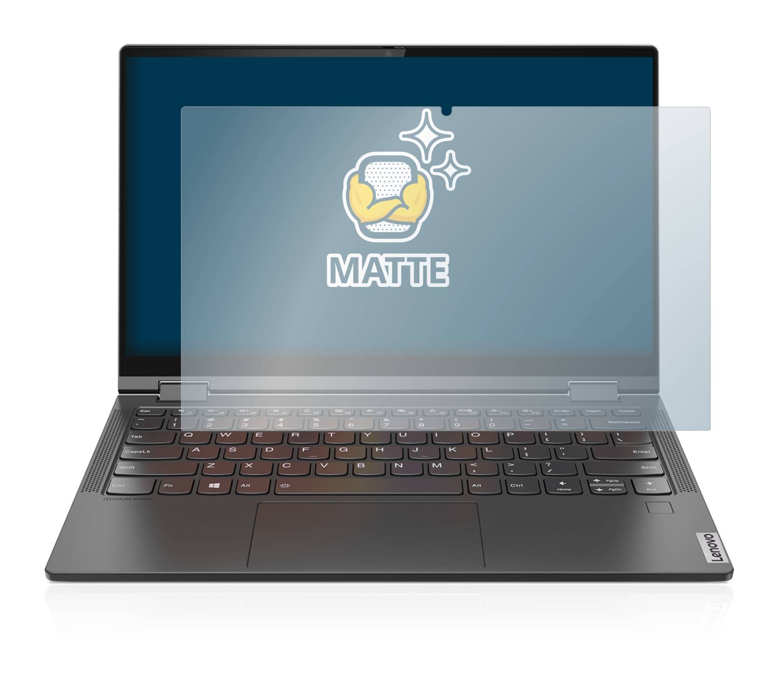 BROTECT Schutzfolie für Lenovo Yoga C640 Folie Matt Entspiegelt