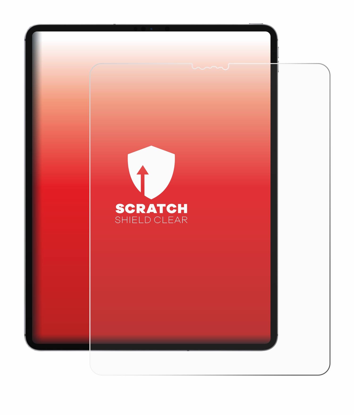 upscreen Schutzfolie für Apple iPad 12.9" Pro 2020 (4. Gen.) Kratzschutz Anti-Fingerprint Klar