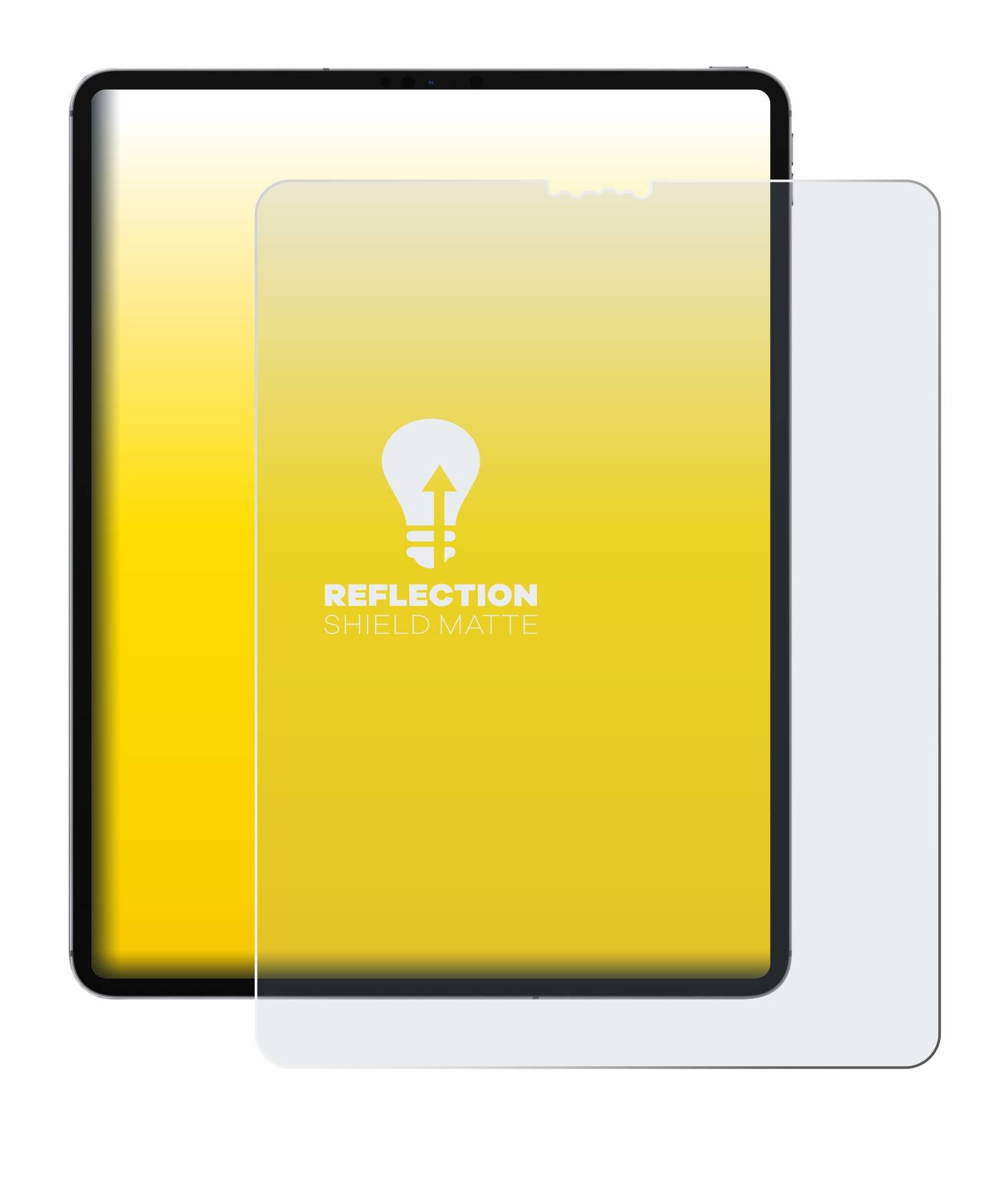 upscreen Schutzfolie für Apple iPad 12.9" Pro 2020 (4. Gen.) Folie Matt Entspiegelt Anti-Reflex