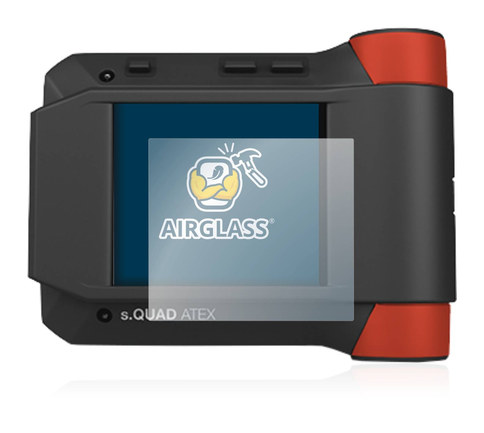 BROTECT AirGlass Schutzglas Folie für Swissphone s.Quad