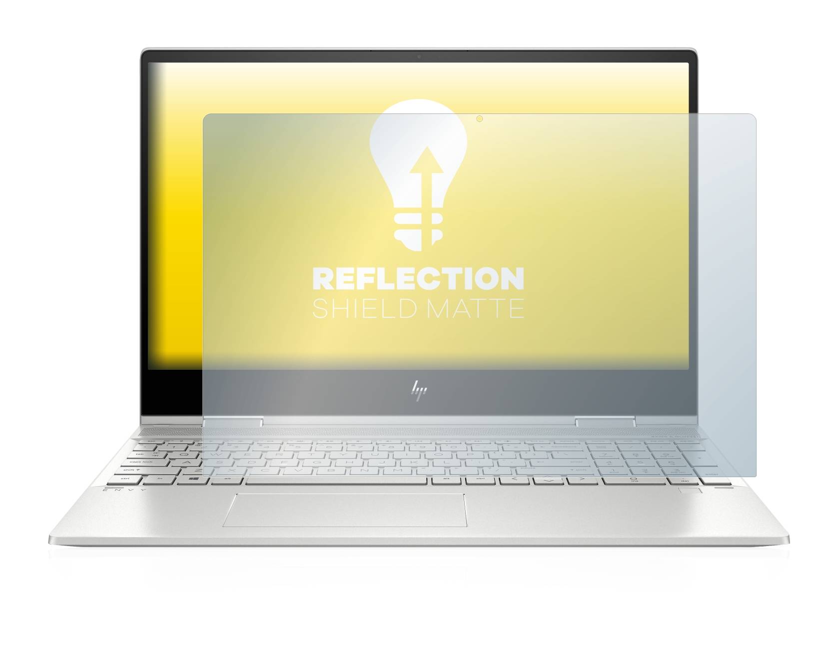 upscreen Reflection Shield Matte Premium Displayschutzfolie für HP Envy x360 (15-X) (359 mm