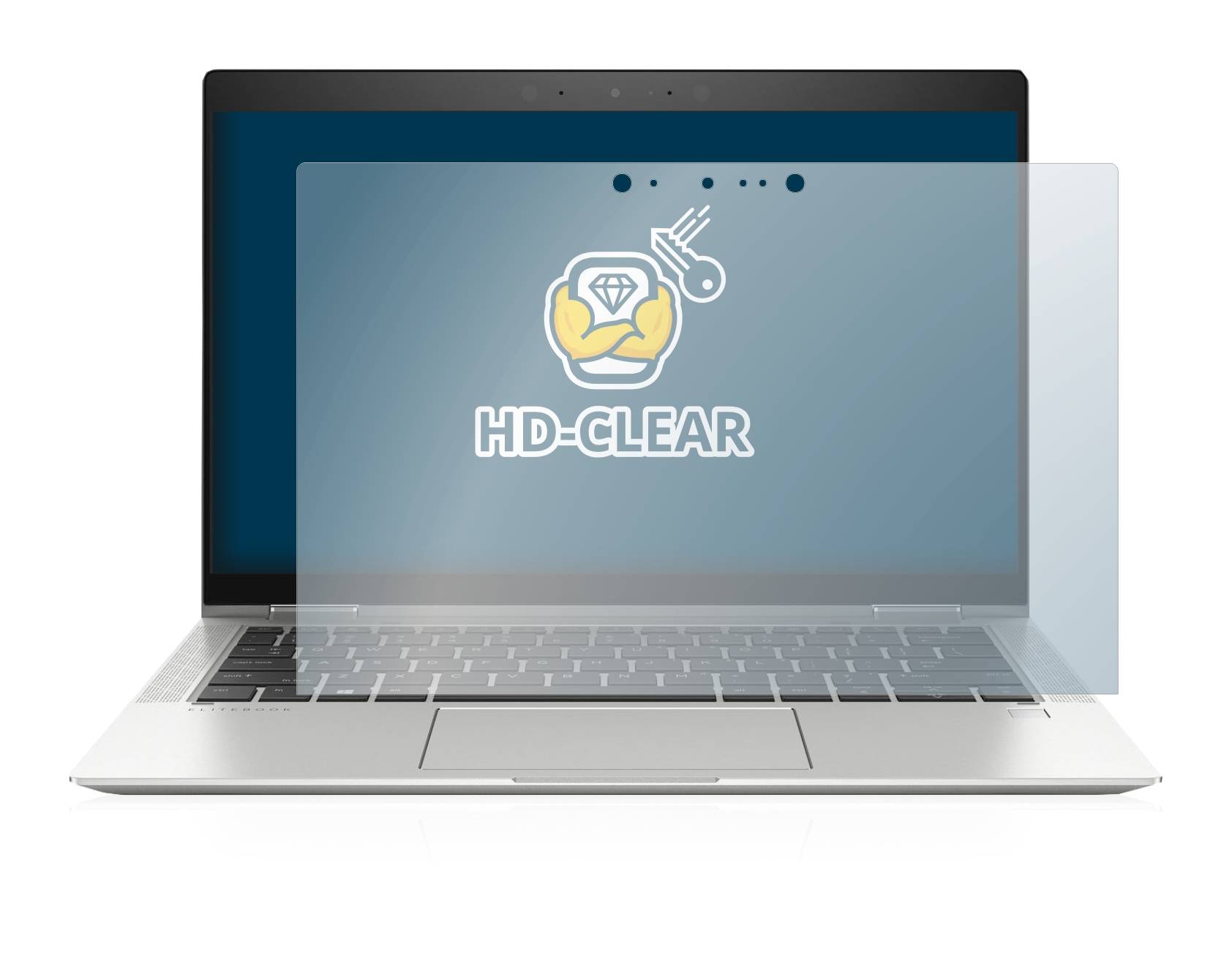 BROTECT HD-Clear Displayschutzfolie für HP EliteBook x360 1030