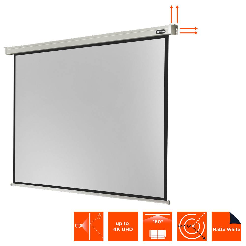 Celexon Motor Professional 1090093 Motorleinwand Bildformat: 4:3