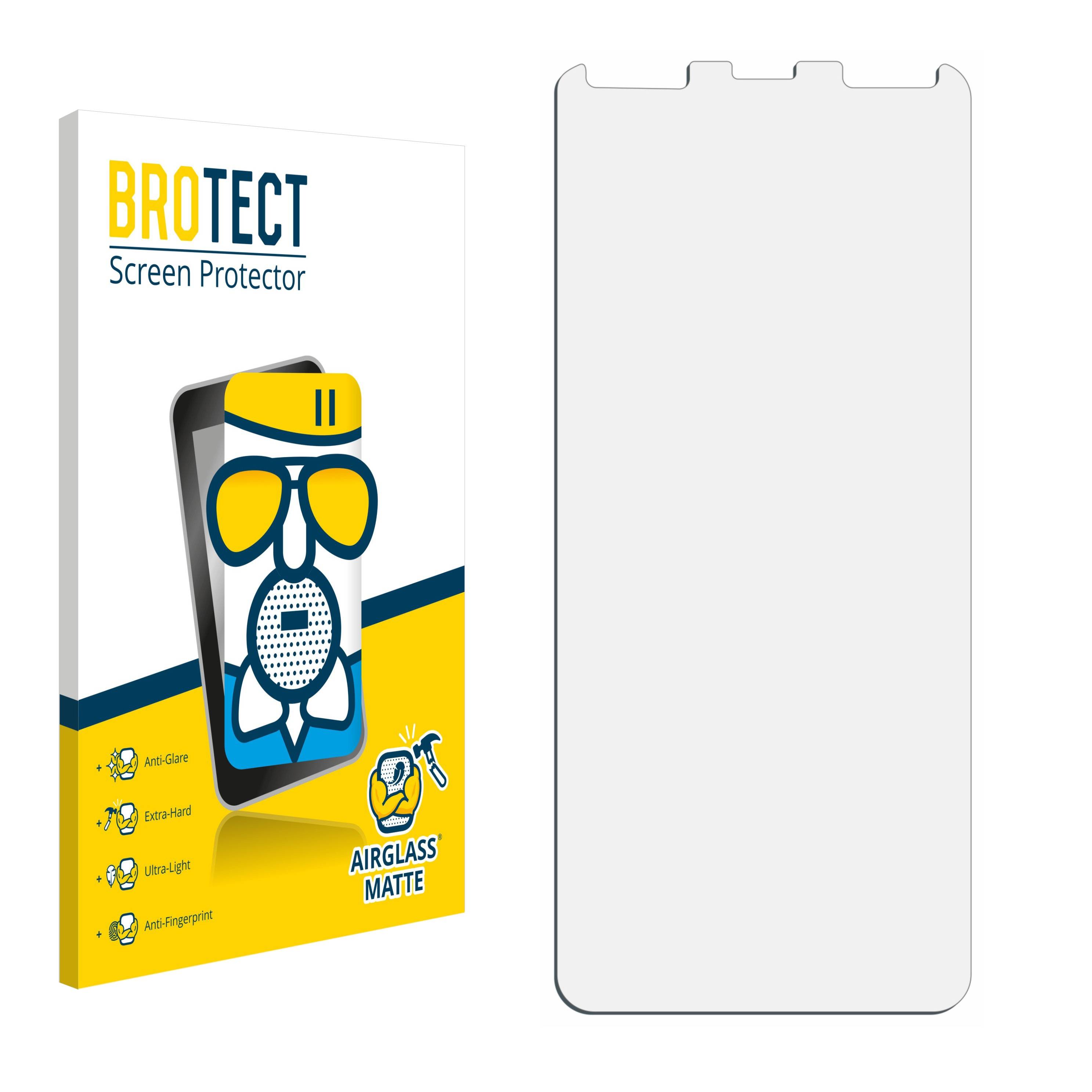 BROTECT AirGlass Flexible Schutz Glas Folie für Google Pixel 4 Matt Entspiegelt