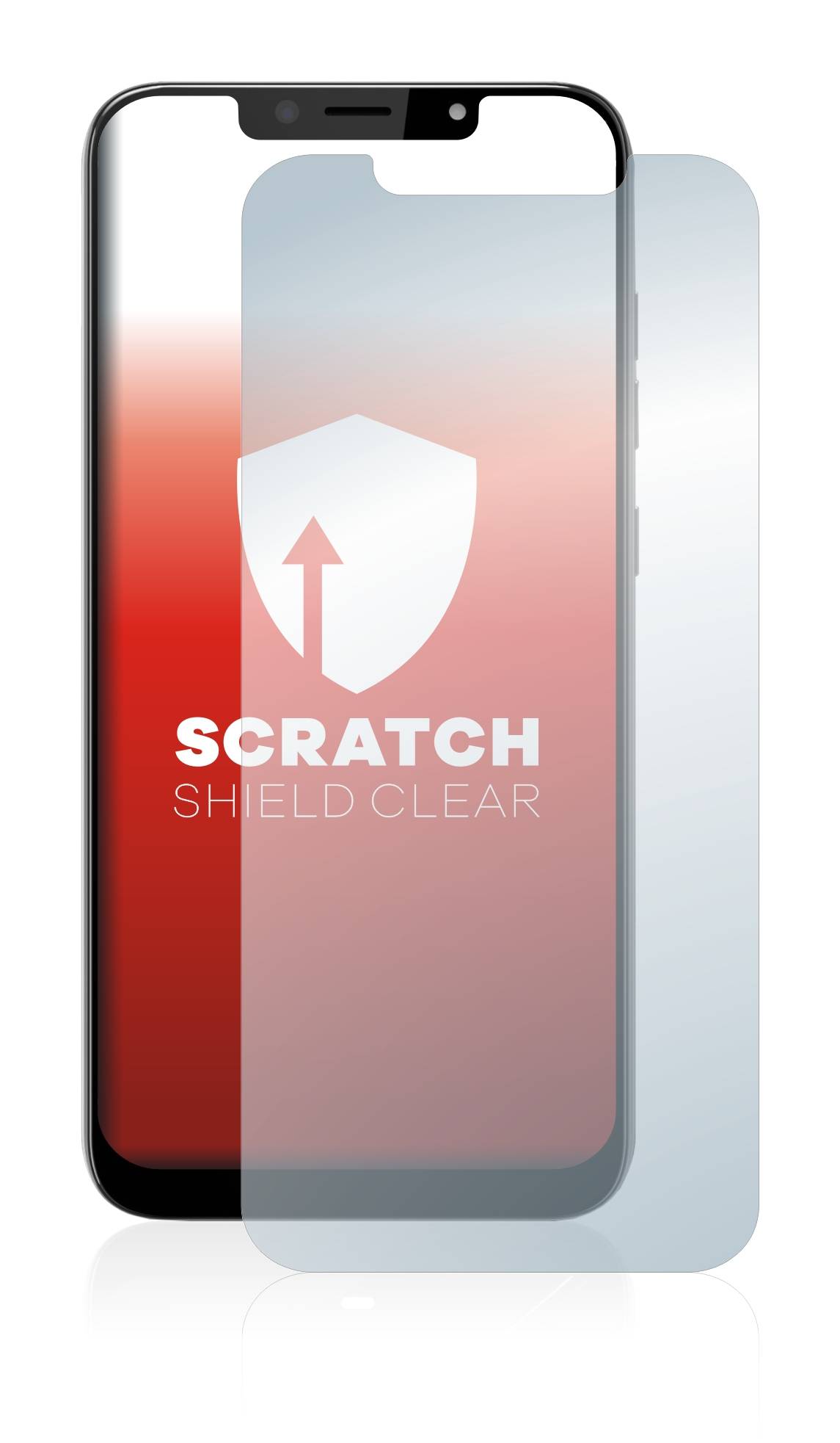 upscreen Schutzfolie für Gigaset GS195 Kratzschutz Anti-Fingerprint Klar