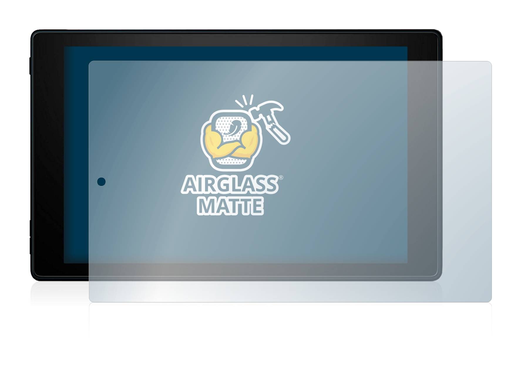 BROTECT AirGlass Matte Schutzglas Folie für Amazon Fire HD 10 2019 (9.