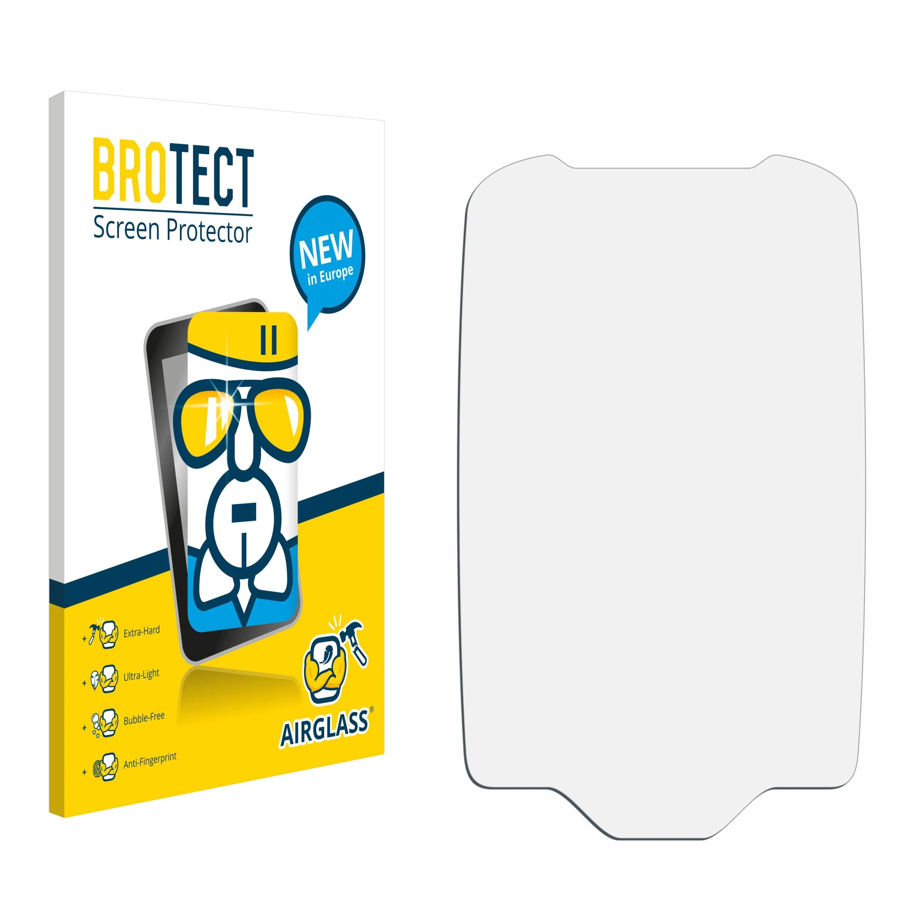 BROTECT AirGlass Flexible Schutz Glas Folie für Zebra TC8300 Klar Transparent