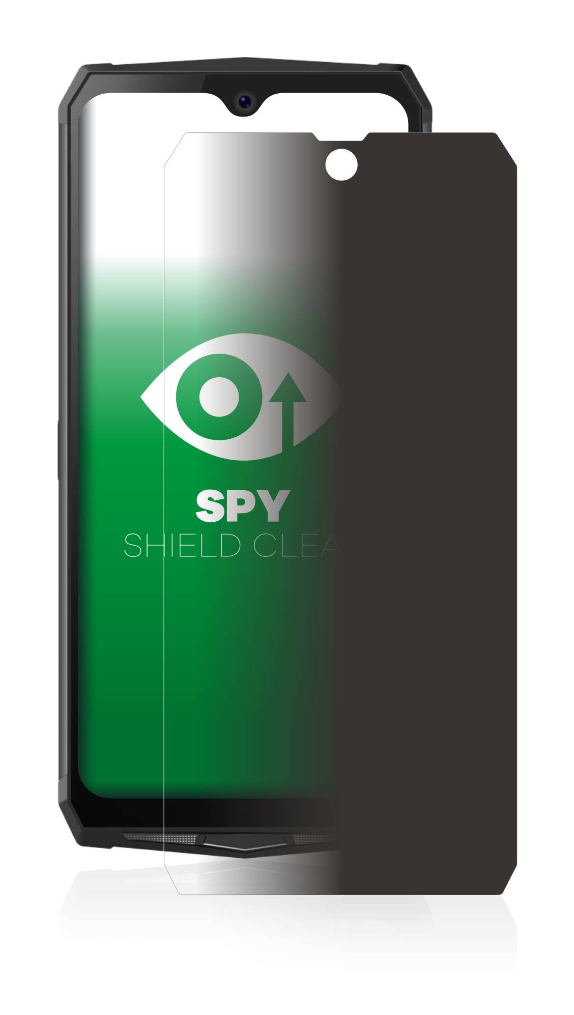 upscreen Blickschutzfolie für Blackview BV9100 Anti-Spy Privacy Blaulichtschutz Sichtschutzfolie