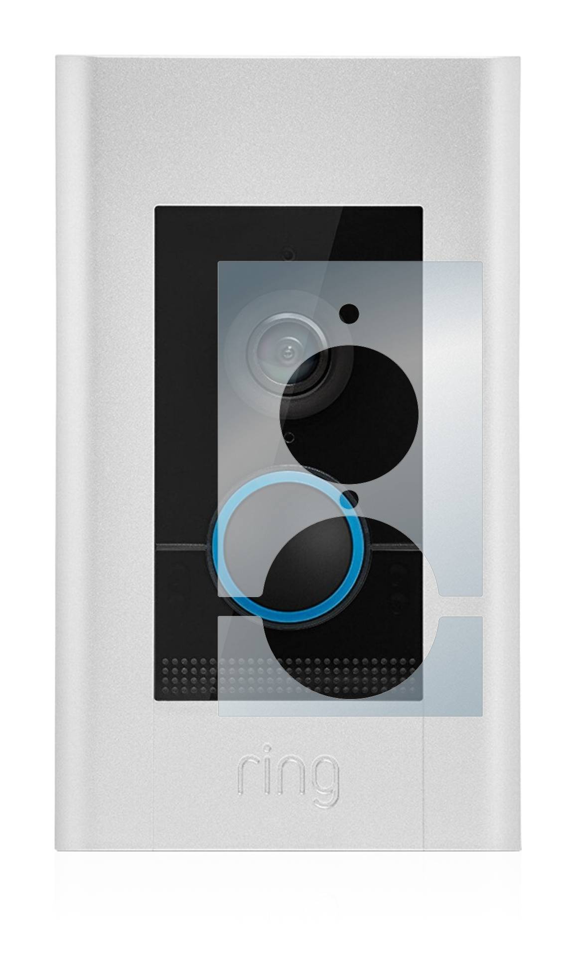 BROTECT AirGlass Flexible Schutz Glas Folie für Ring Video Doorbell Elite Klar Transparent