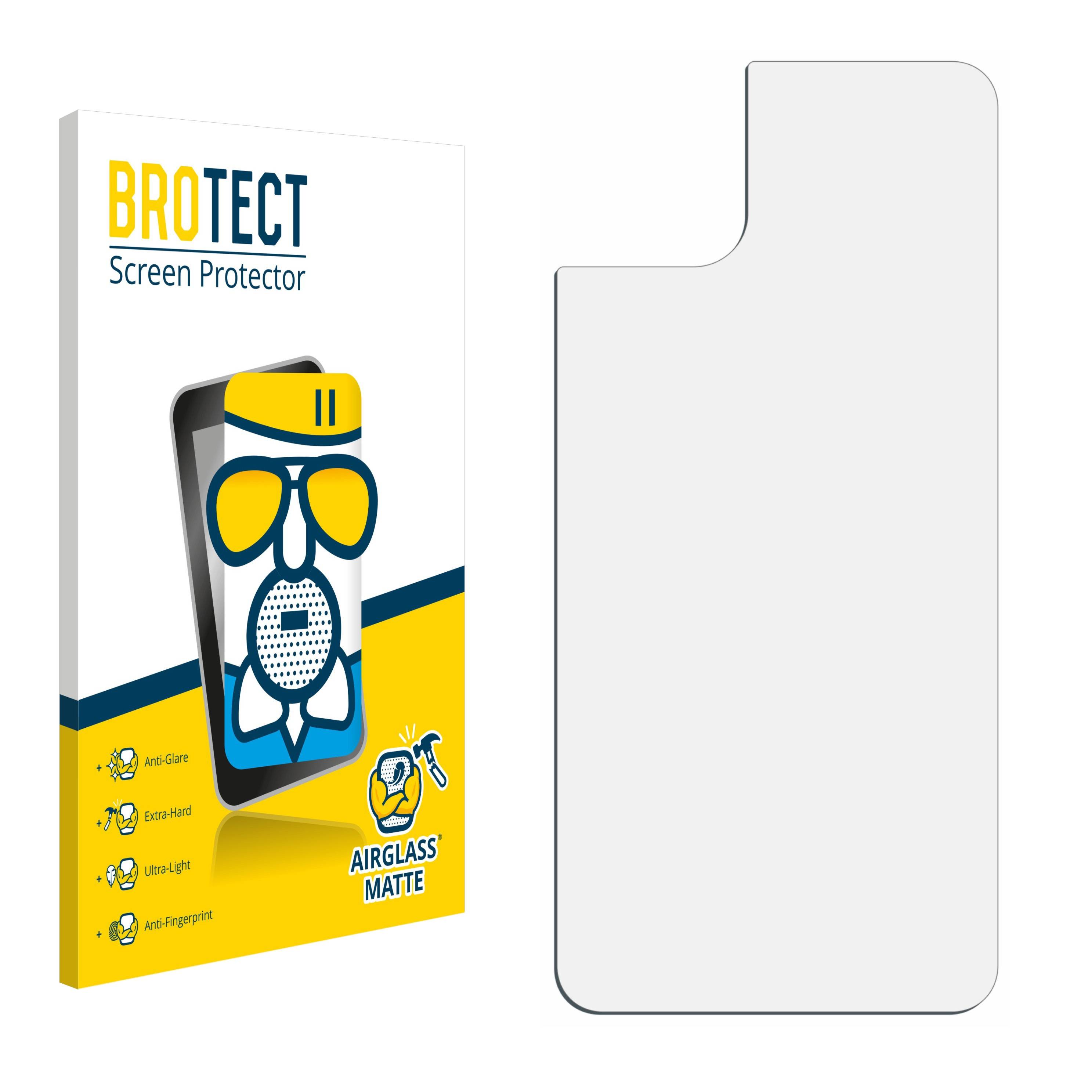 BROTECT AirGlass Flexible Schutz Glas Folie für Apple iPhone 11 Pro Max (Rückseite) Matt Entspiegelt